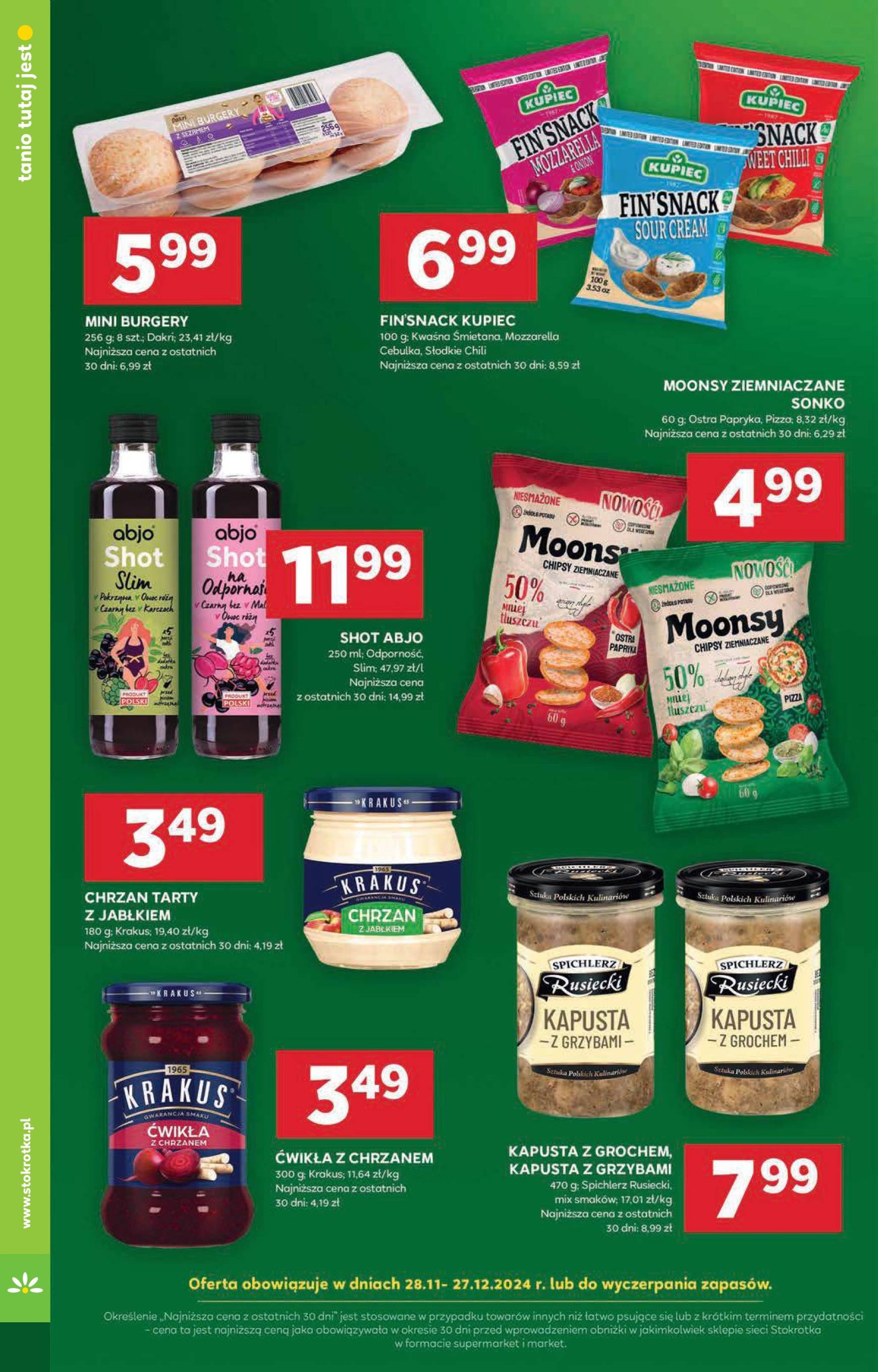 stokrotka - Stokrotka - Supermarket gazetka ważna od 05.12. - 11.12. - page: 30