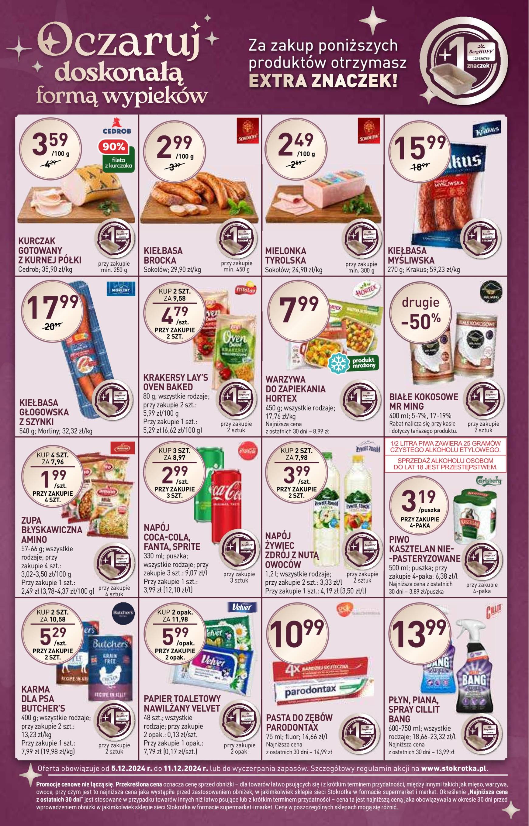 stokrotka - Stokrotka - Supermarket gazetka ważna od 05.12. - 11.12. - page: 40