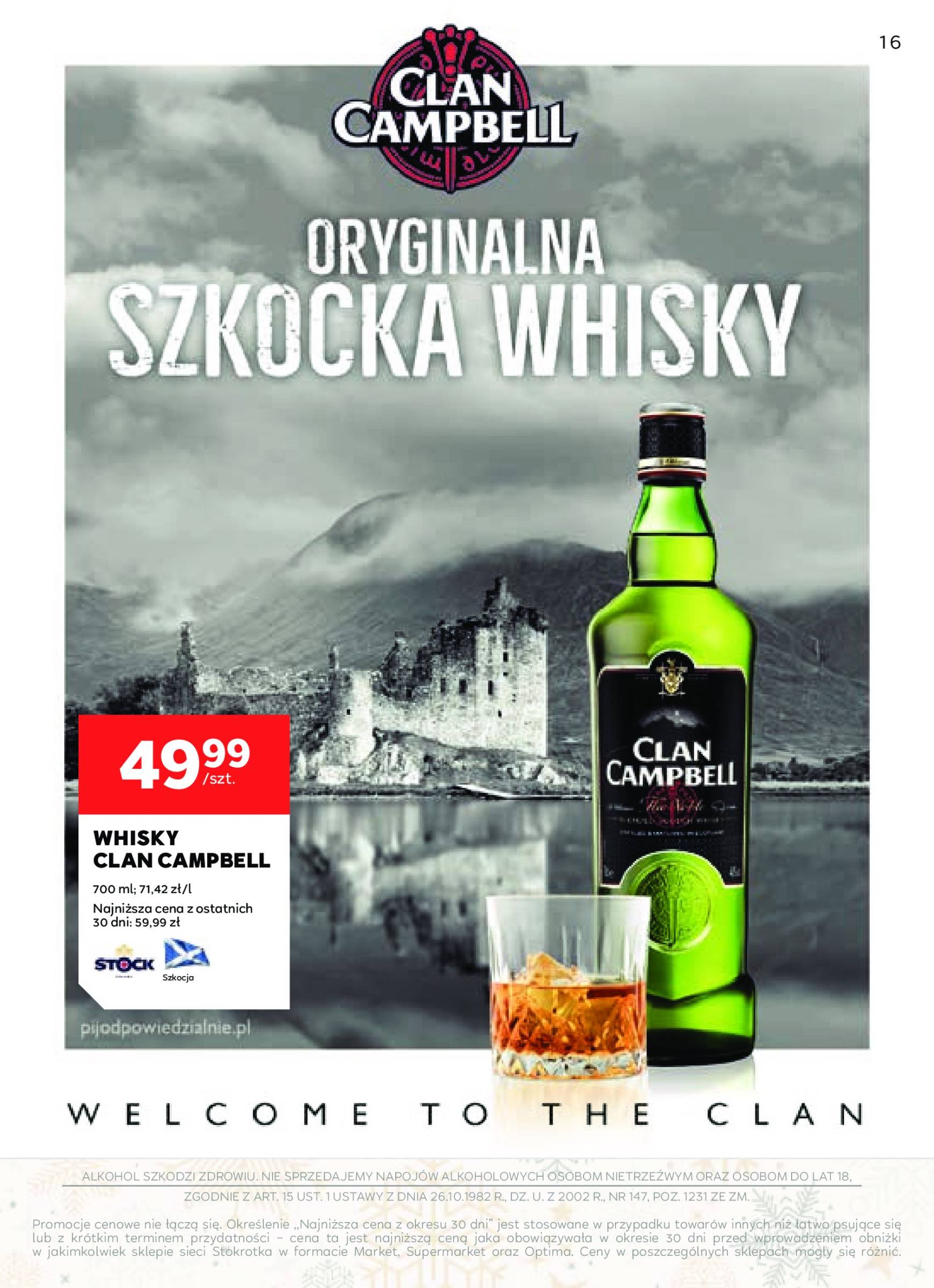 stokrotka - Stokrotka - Oferta alkoholowa gazetka ważna od 05.12. - 02.01. - page: 16