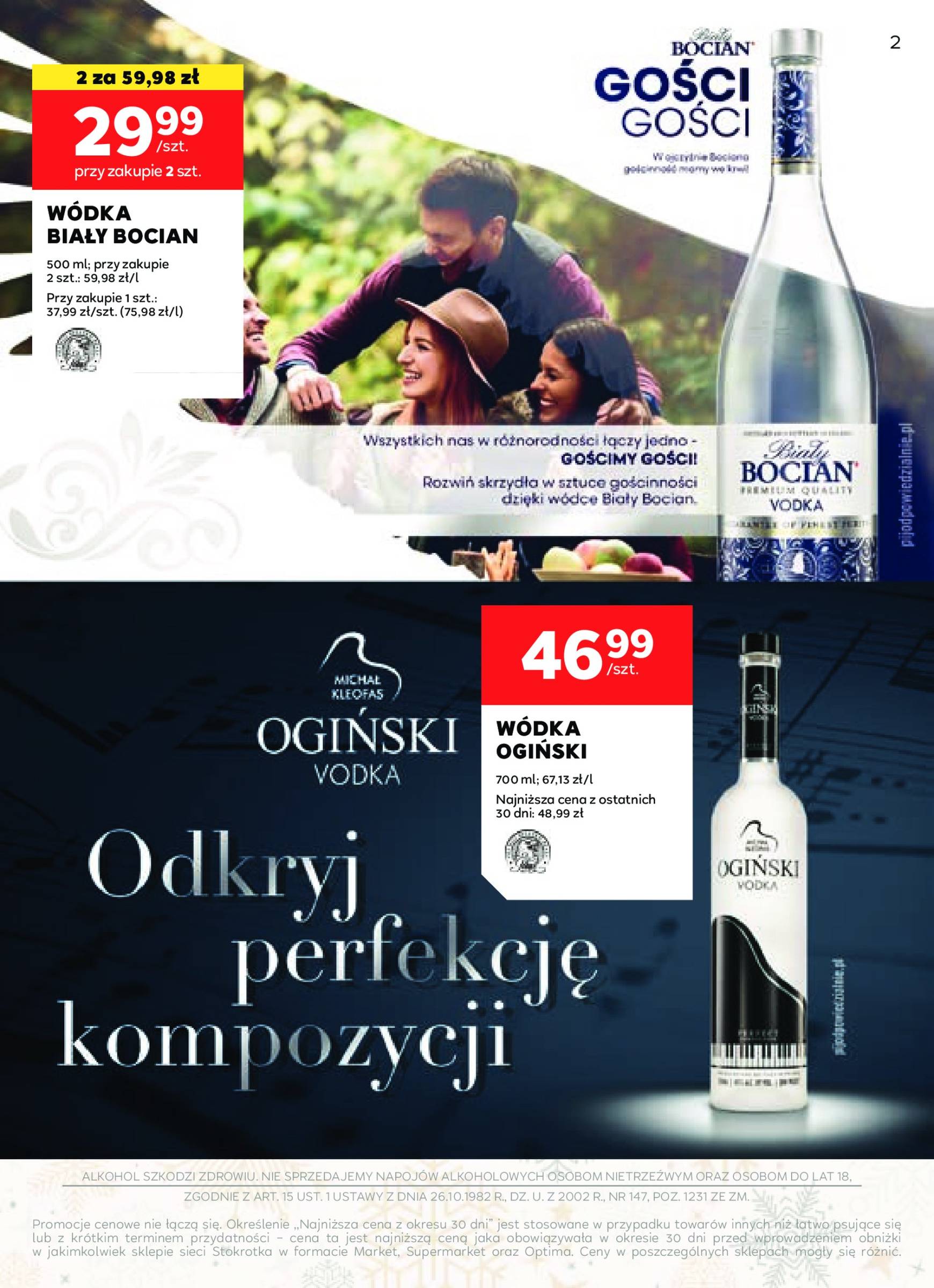 stokrotka - Stokrotka - Oferta alkoholowa gazetka ważna od 05.12. - 02.01. - page: 2