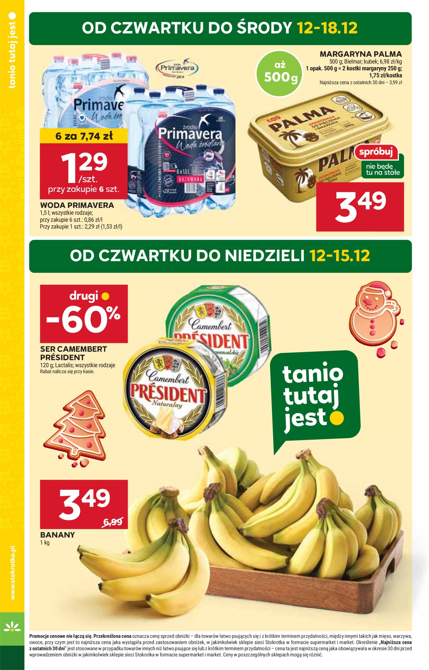 stokrotka - Stokrotka - Supermarket gazetka ważna od 12.12. - 18.12. - page: 4