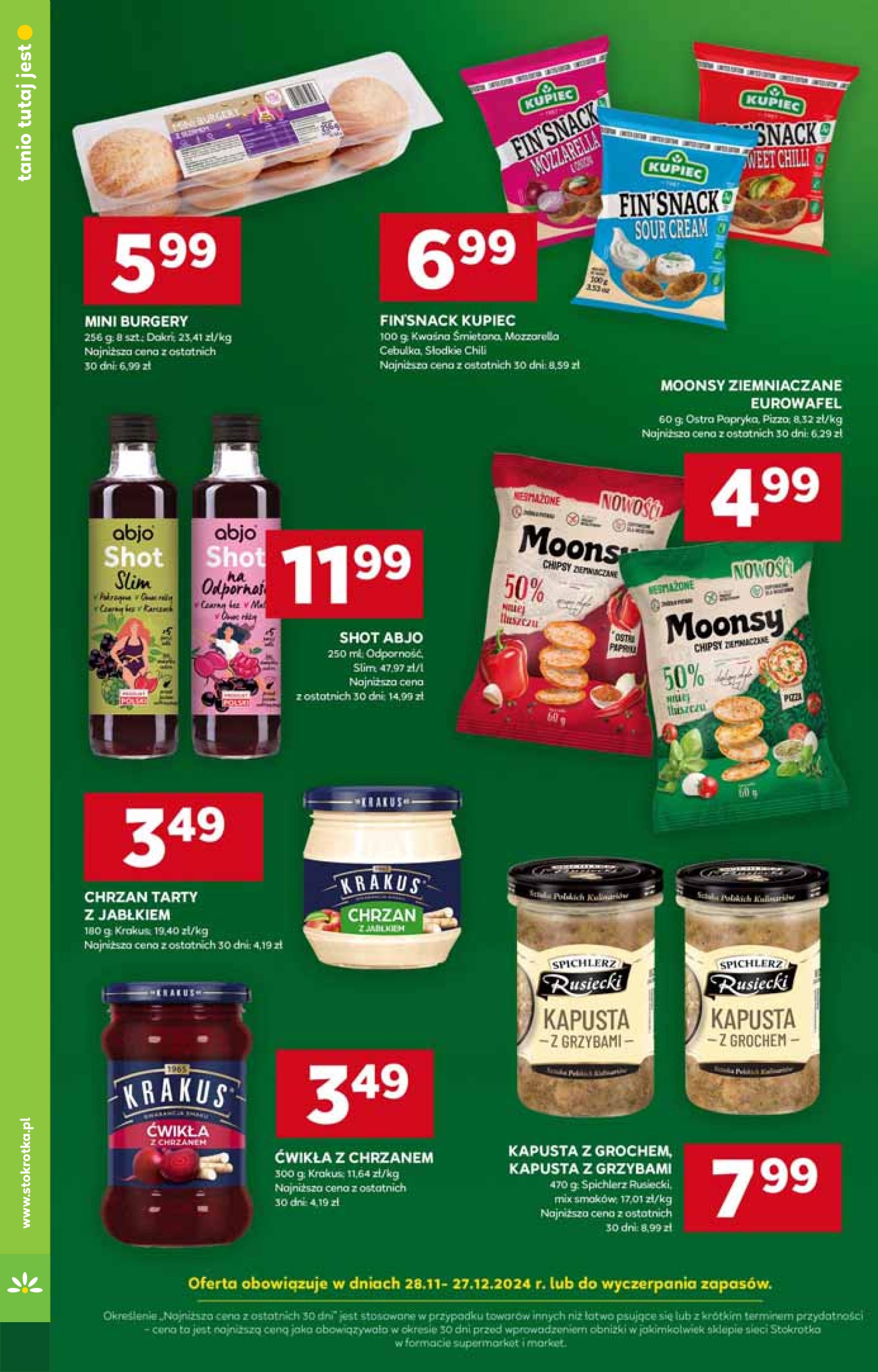 stokrotka - Stokrotka - Supermarket Opole, Radom gazetka ważna od 12.12. - 18.12. - page: 32