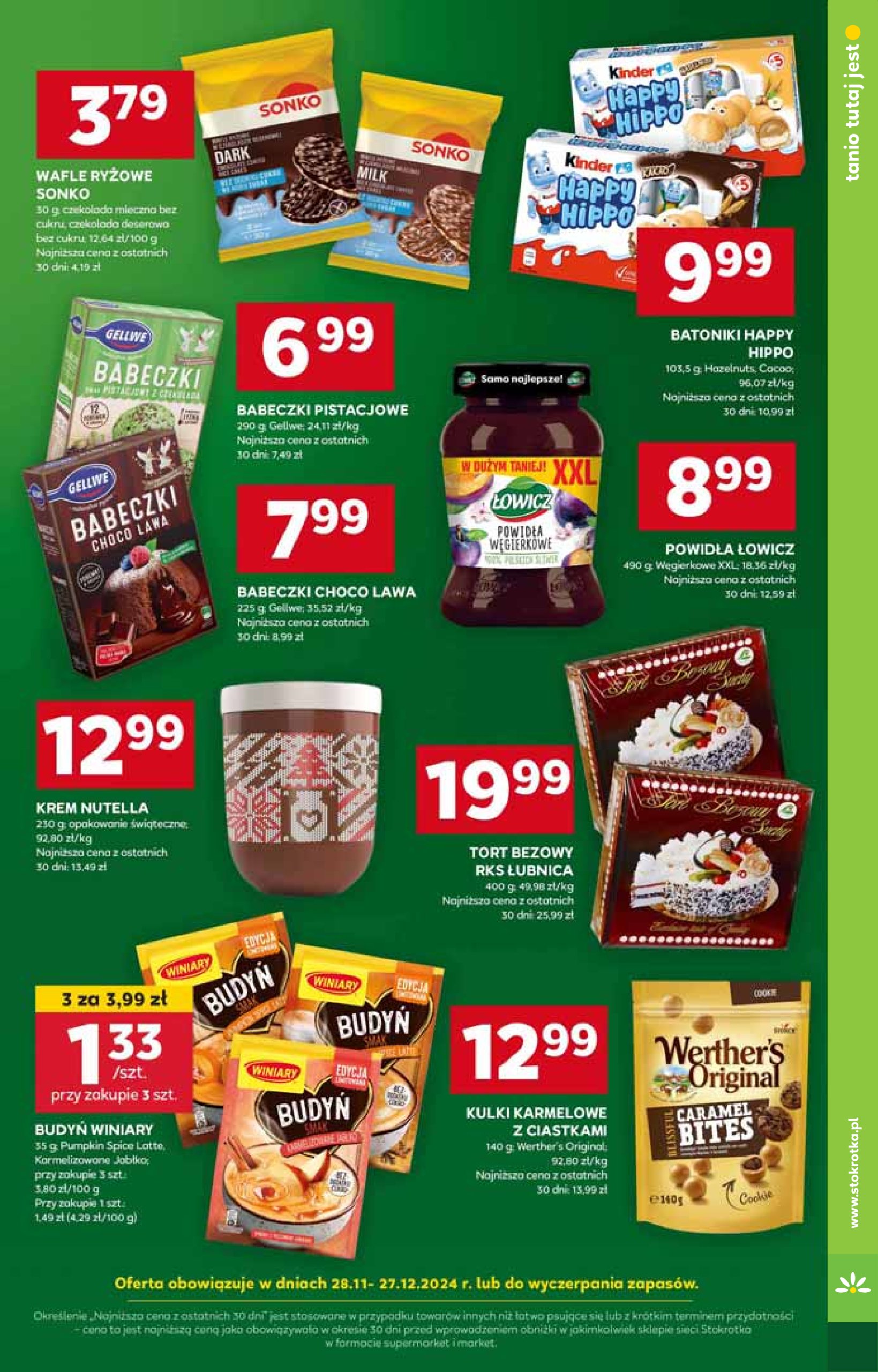 stokrotka - Stokrotka - Supermarket Opole, Radom gazetka ważna od 12.12. - 18.12. - page: 31