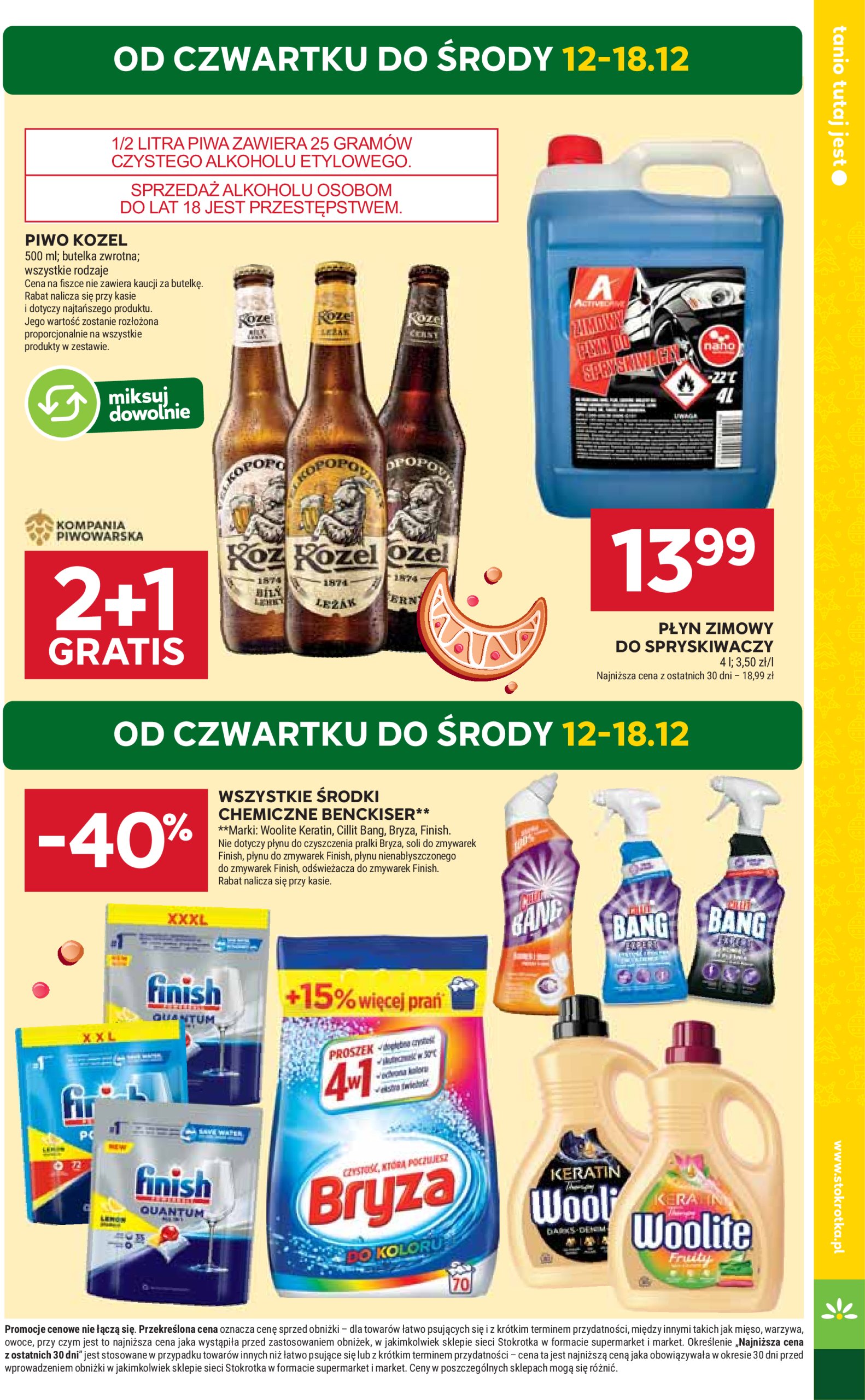 stokrotka - Stokrotka - Supermarket Opole, Radom gazetka ważna od 12.12. - 18.12. - page: 3