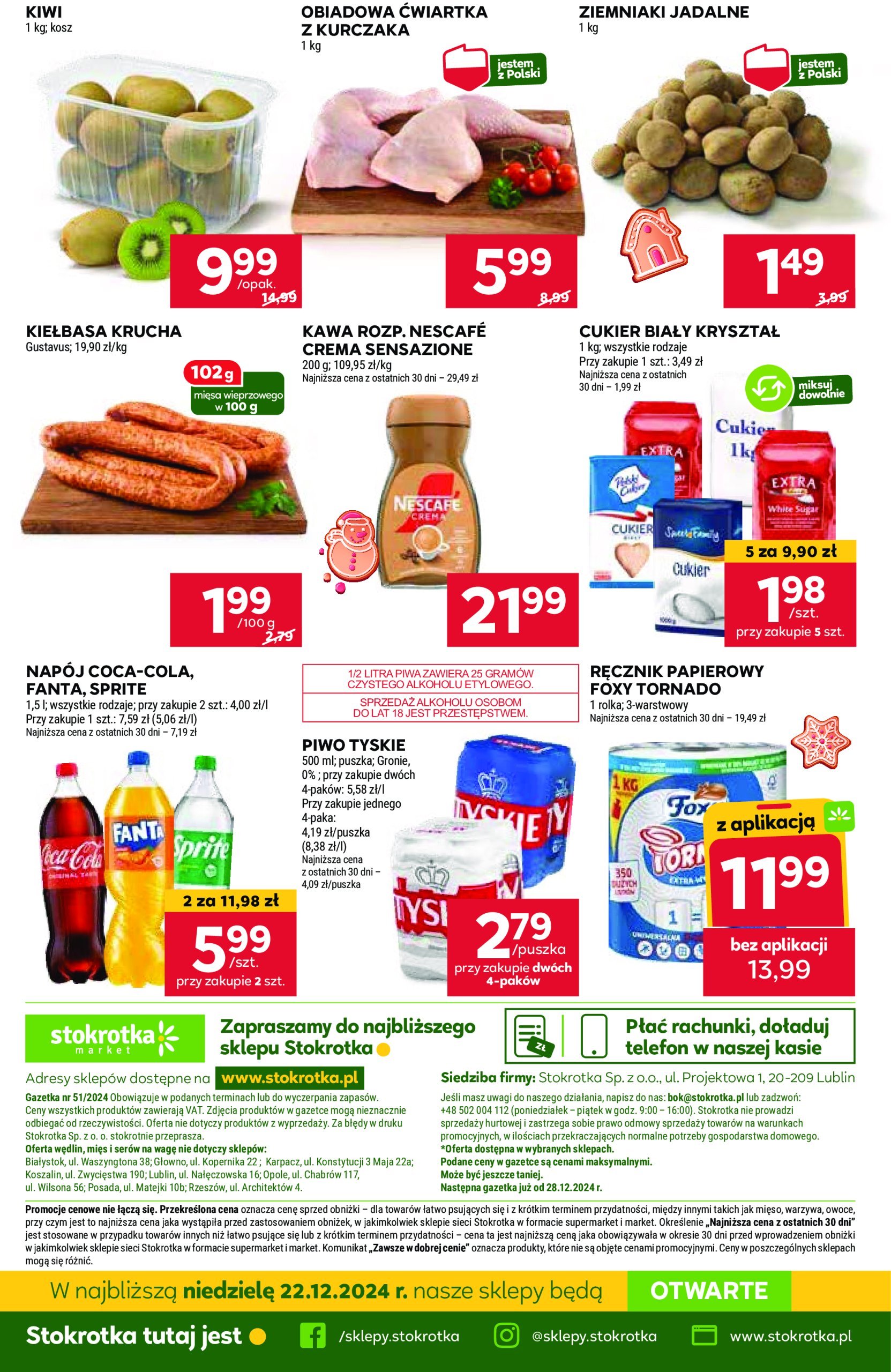 stokrotka - Stokrotka - Market gazetka ważna od 19.12. - 27.12. - page: 32