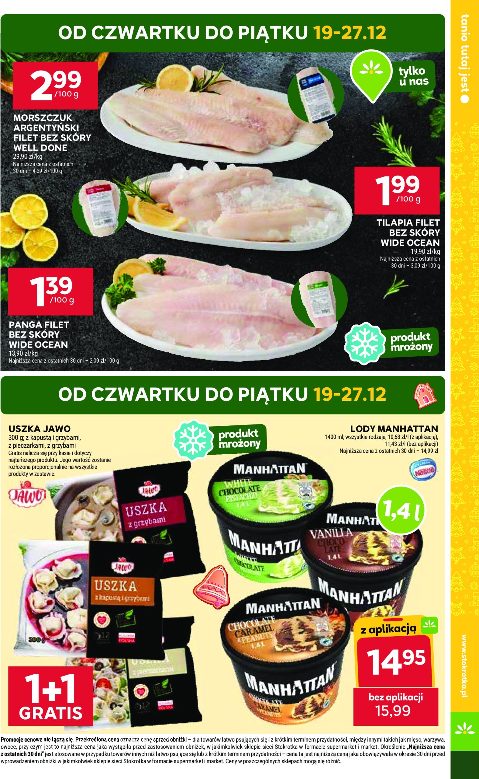 stokrotka - Stokrotka - Supermarket gazetka ważna od 19.12. - 27.12. - page: 9