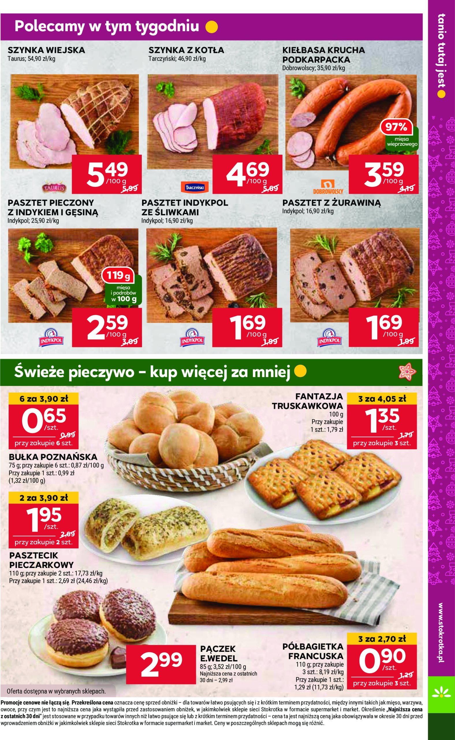 stokrotka - Stokrotka - Supermarket gazetka ważna od 19.12. - 27.12. - page: 17