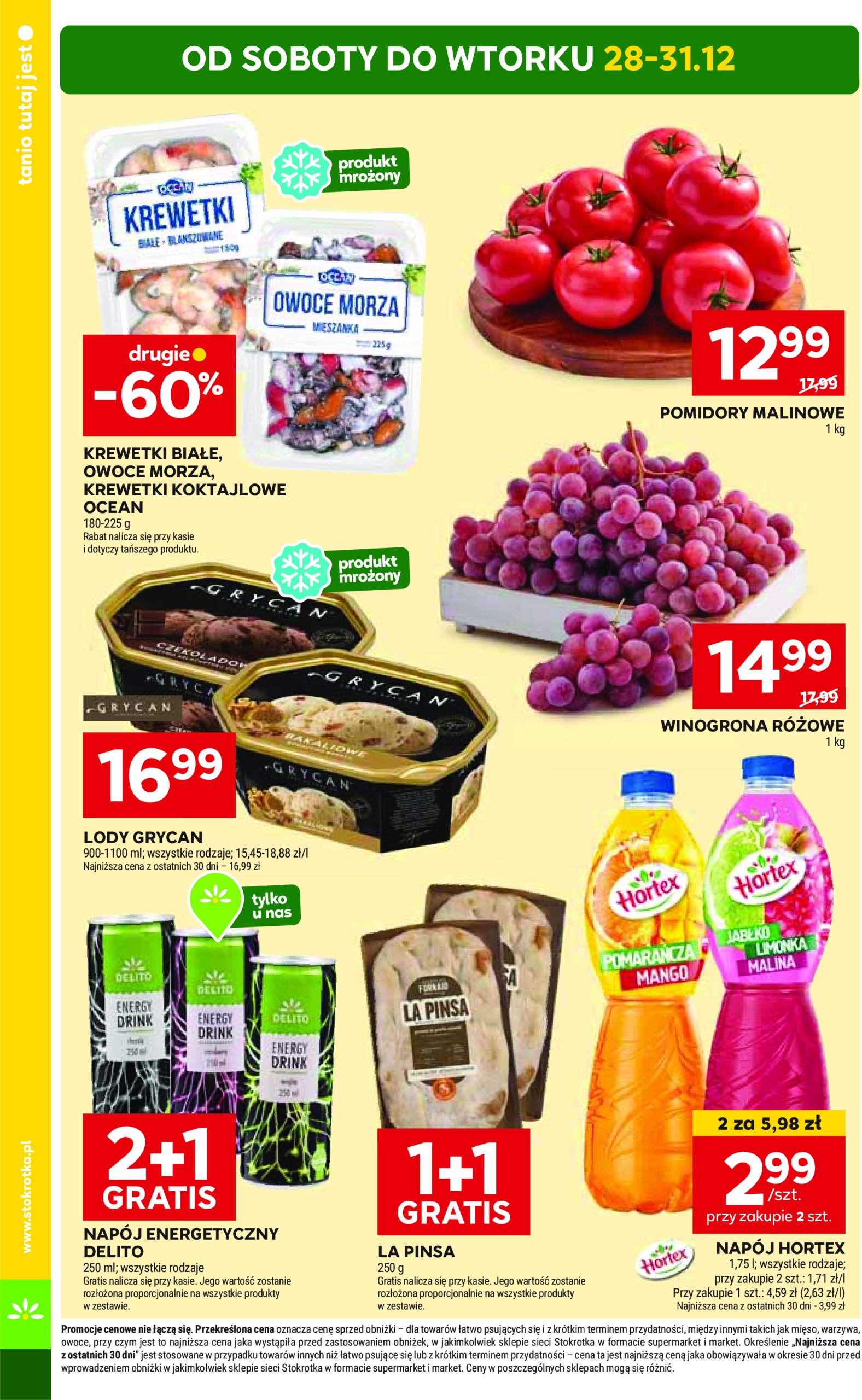 stokrotka - Stokrotka - Supermarket Opole/Radom gazetka ważna od 28.12. - 02.01. - page: 4