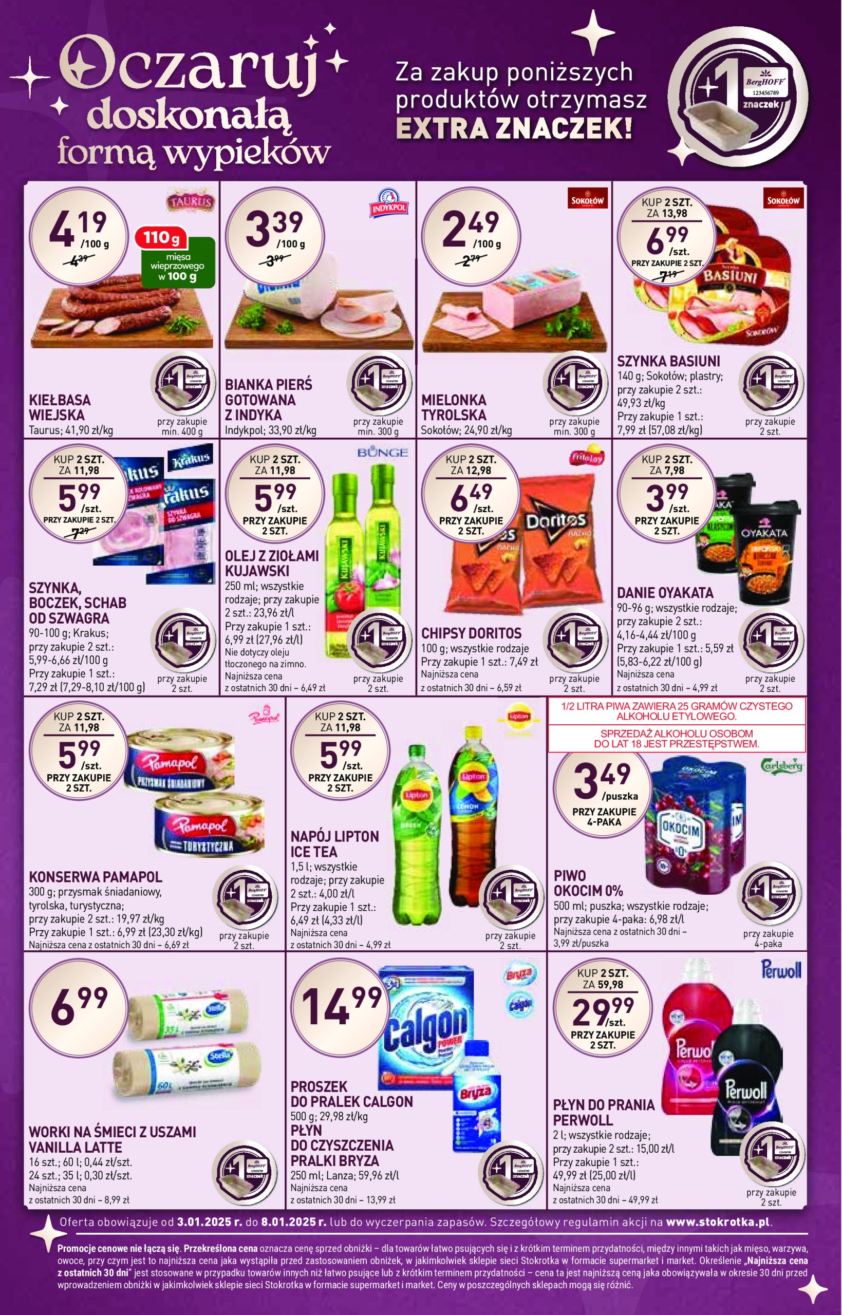 stokrotka - Stokrotka - Supermarket gazetka ważna od 03.01. - 08.01. - page: 12