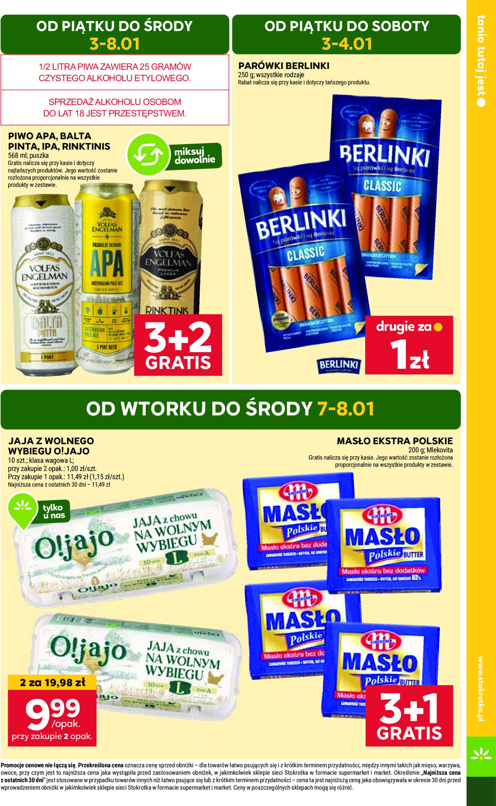 stokrotka - Stokrotka - Supermarket gazetka ważna od 03.01. - 08.01. - page: 5