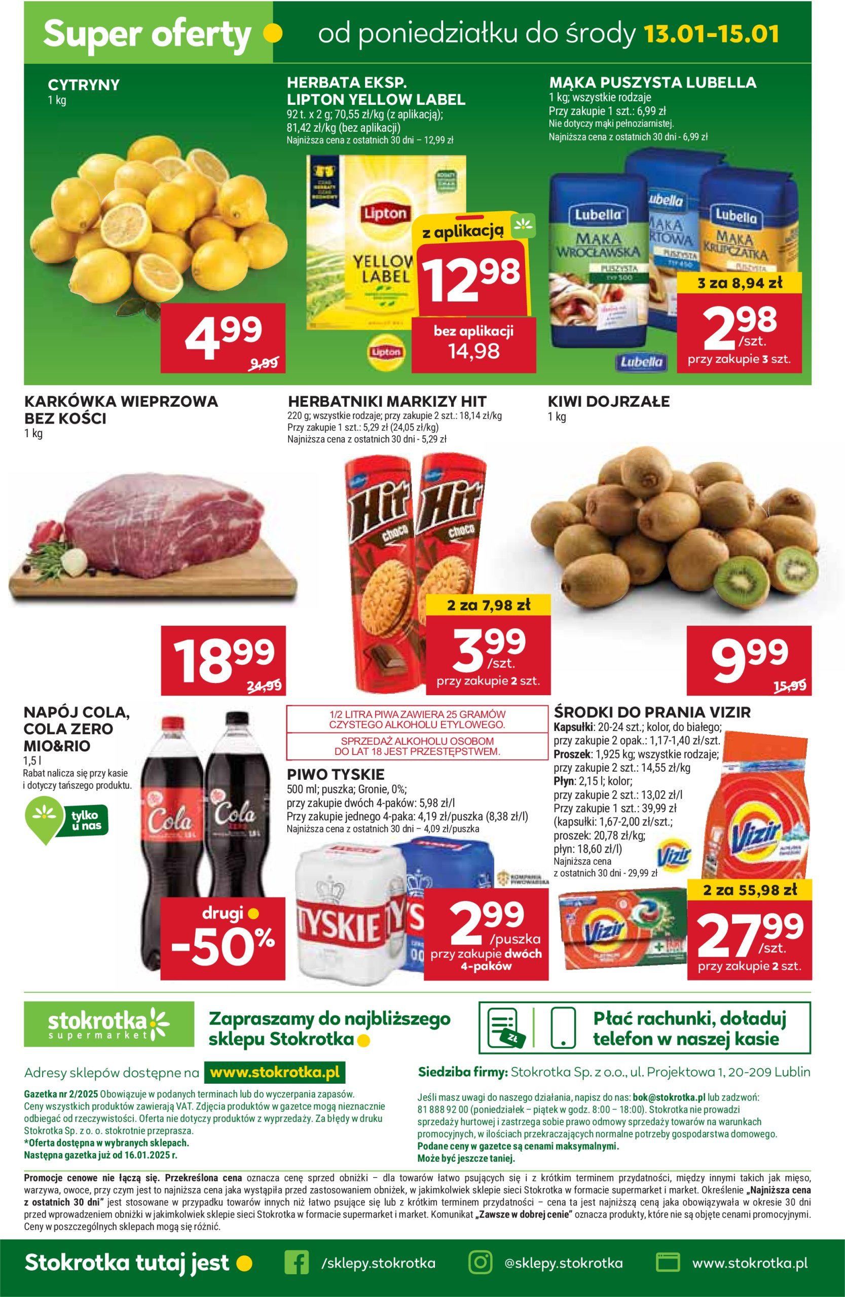 stokrotka - Stokrotka - Supermarket gazetka ważna od 09.01. - 15.01. - page: 30