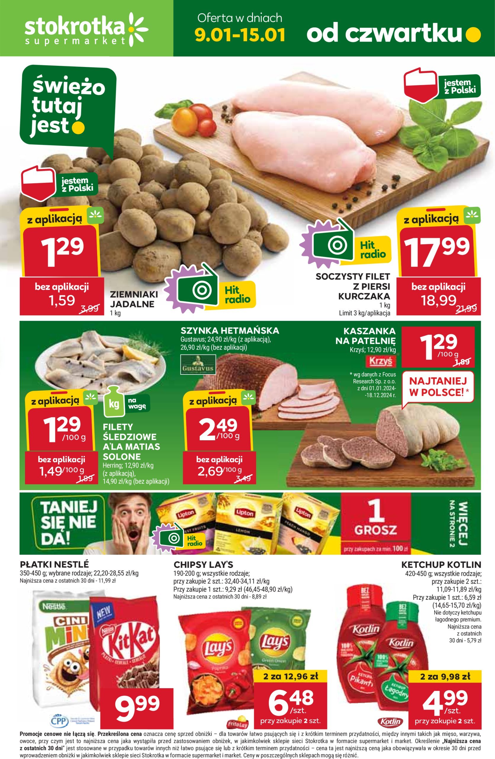 stokrotka - Stokrotka - Supermarket gazetka ważna od 09.01. - 15.01.