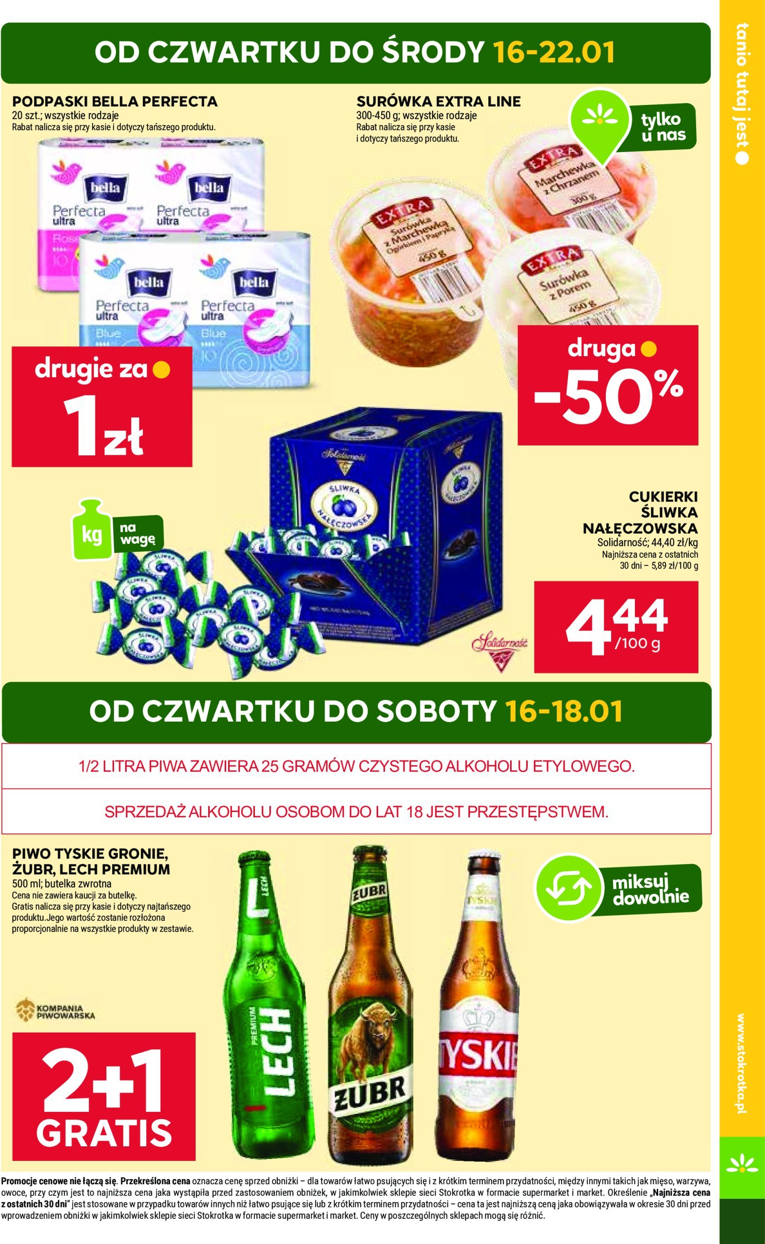 stokrotka - Stokrotka - Supermarket gazetka ważna od 16.01. - 22.01. - page: 3