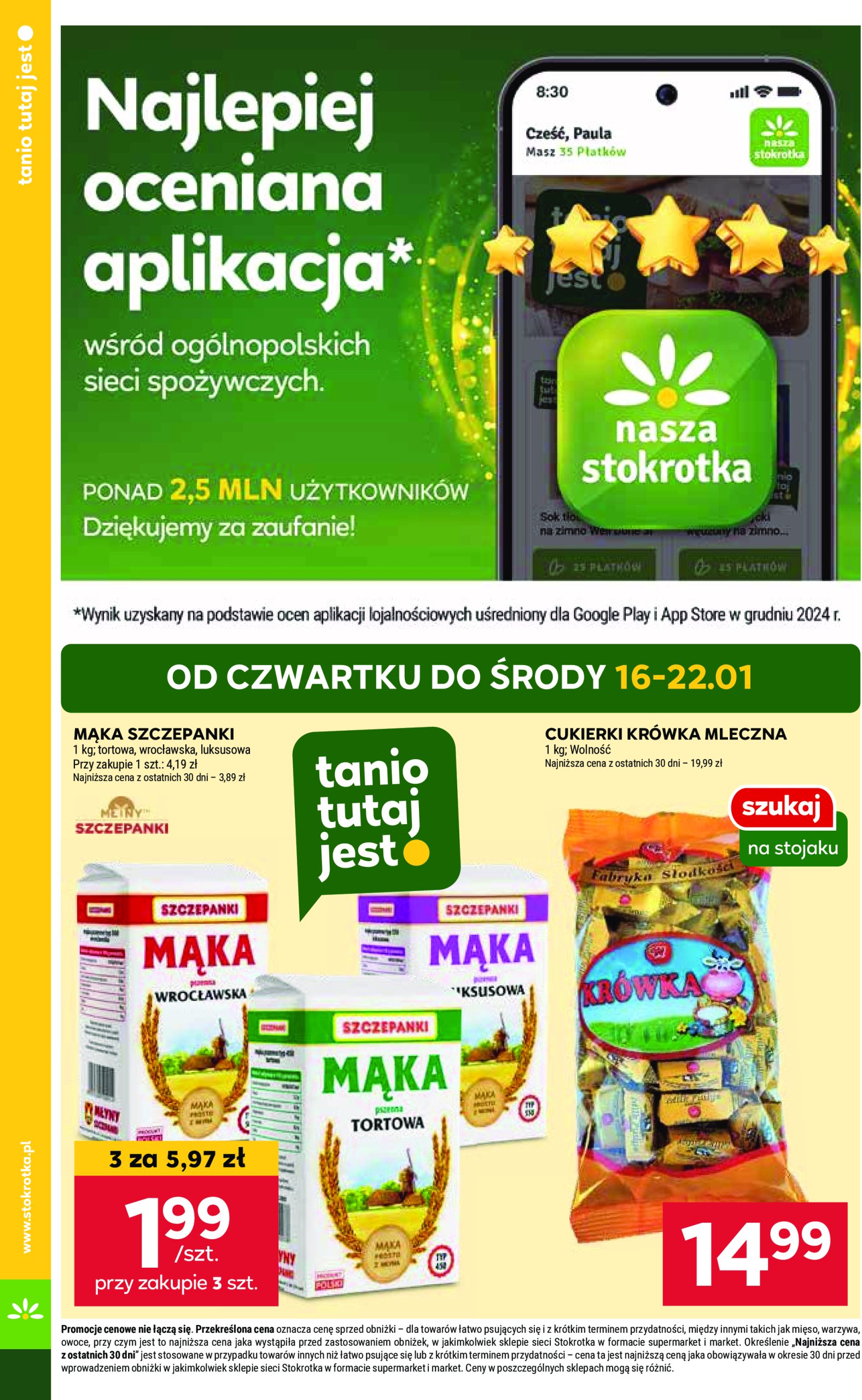 stokrotka - Stokrotka - Supermarket gazetka ważna od 16.01. - 22.01. - page: 2