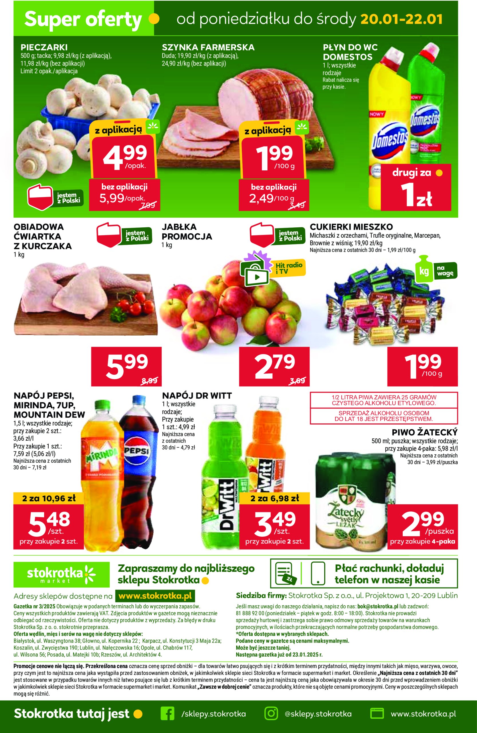 stokrotka - Stokrotka - Market Opole, Radom gazetka ważna od 16.01. - 22.01. - page: 20