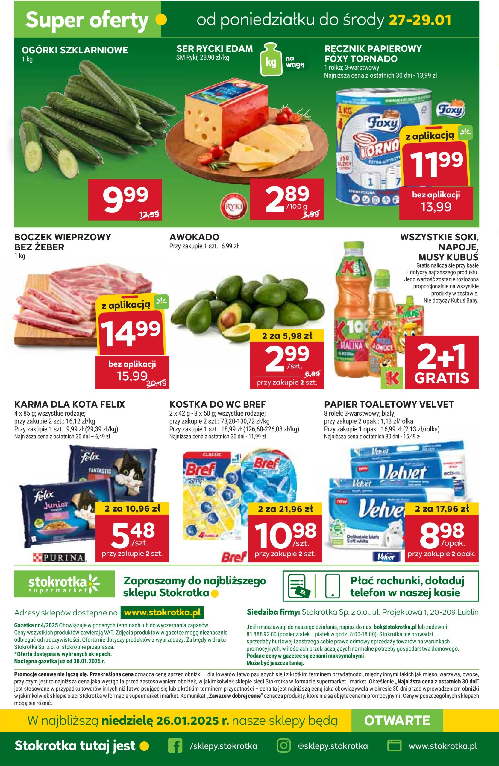 stokrotka - Stokrotka - Supermarket gazetka ważna od 23.01. - 29.01. - page: 30