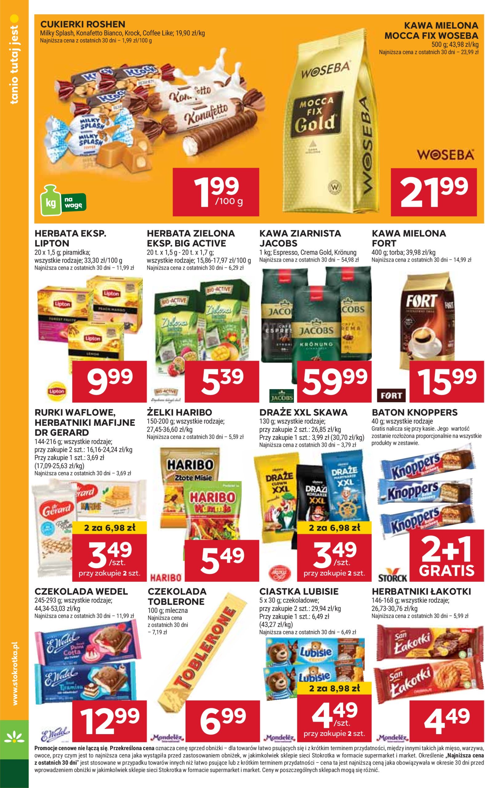 stokrotka - Stokrotka - Supermarket gazetka ważna od 23.01. - 29.01. - page: 22