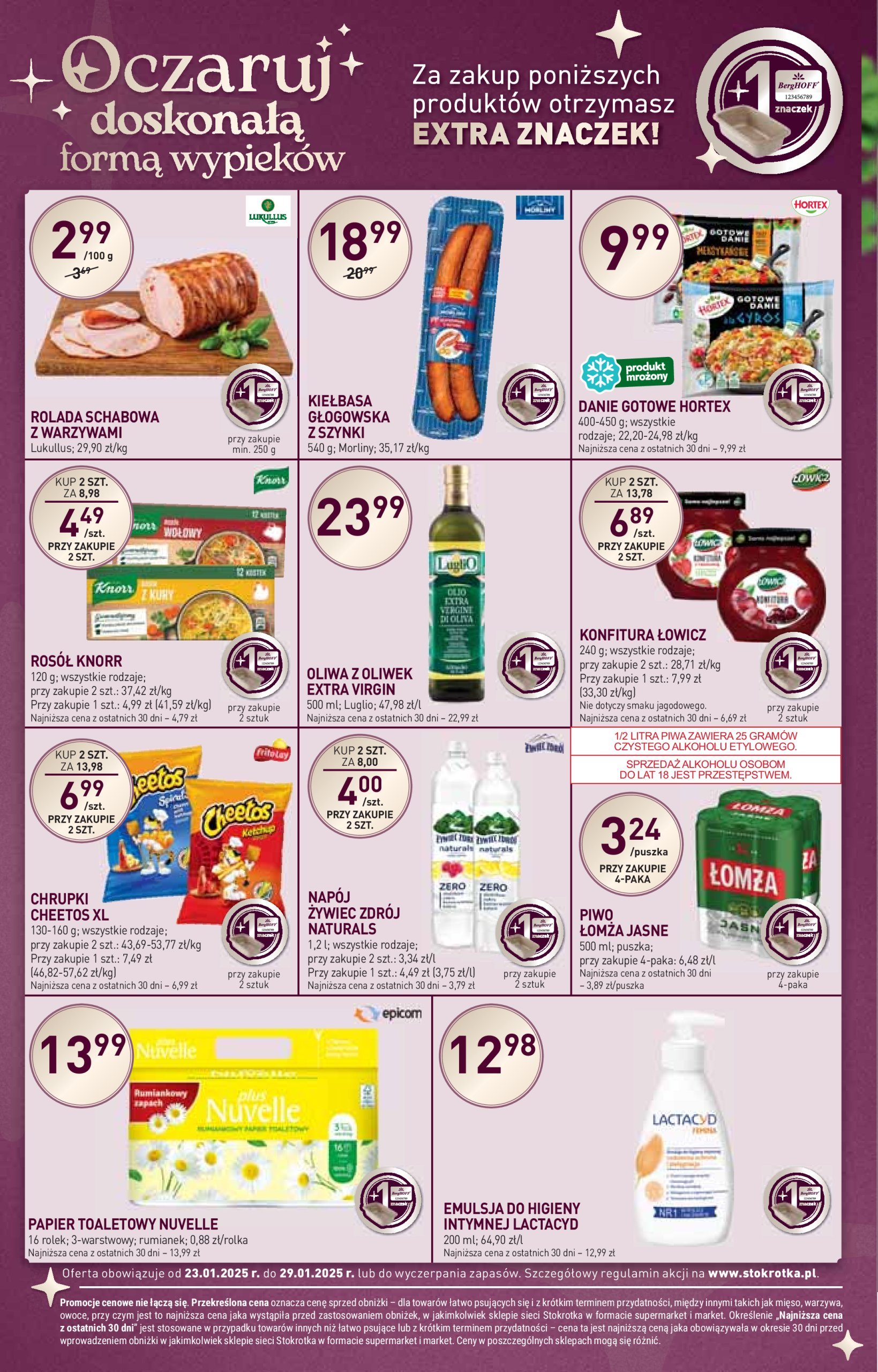 stokrotka - Stokrotka - Supermarket gazetka ważna od 23.01. - 29.01. - page: 10