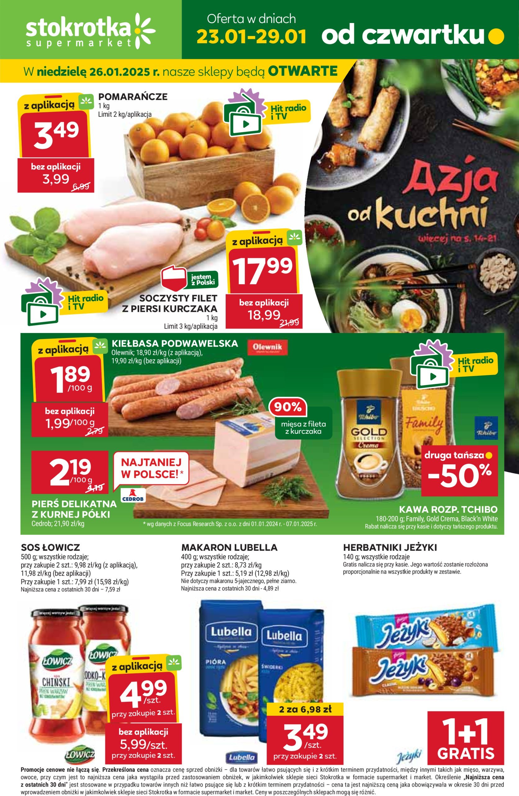 stokrotka - Stokrotka - Supermarket gazetka ważna od 23.01. - 29.01.