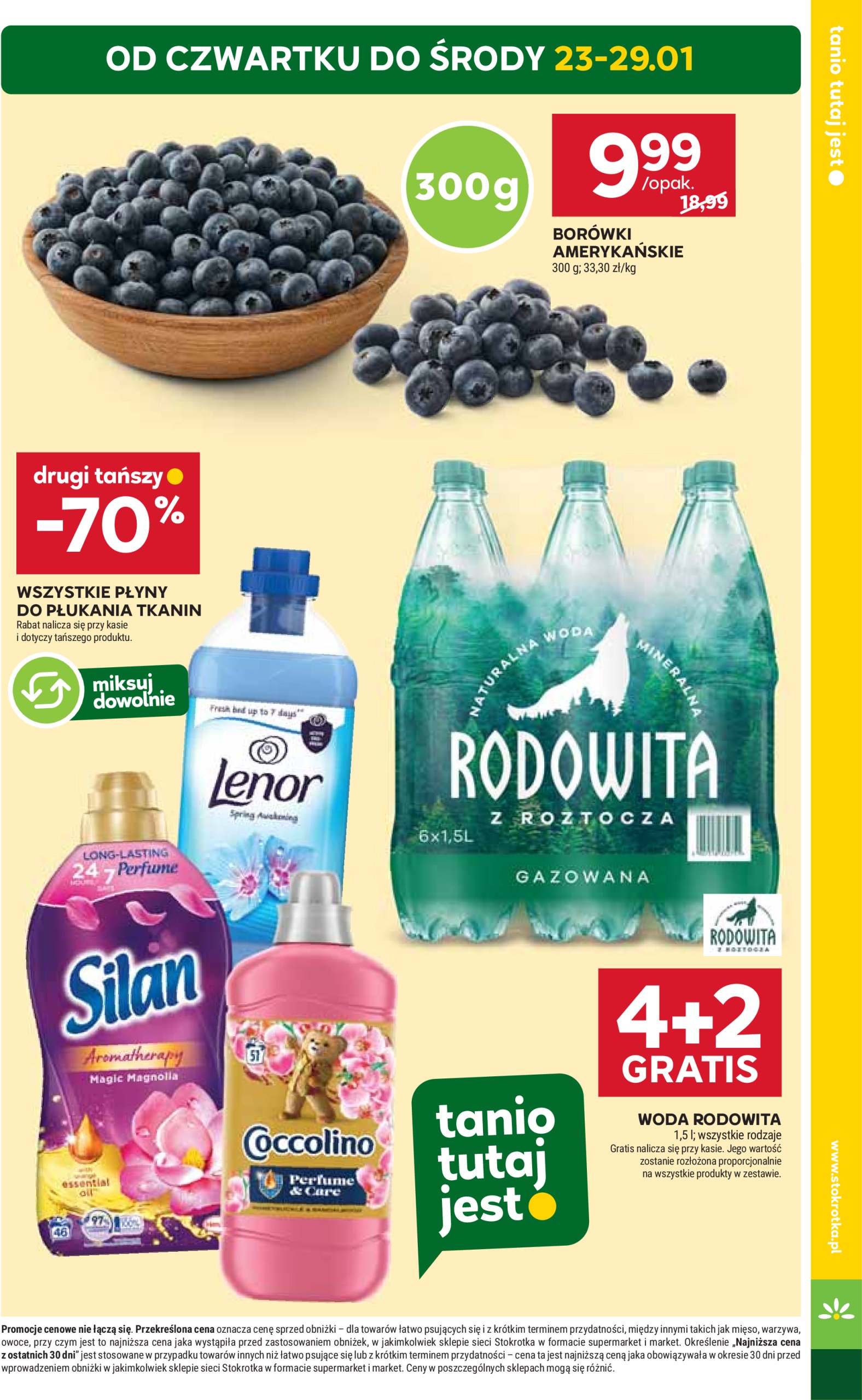 stokrotka - Stokrotka - Supermarket gazetka ważna od 23.01. - 29.01. - page: 3