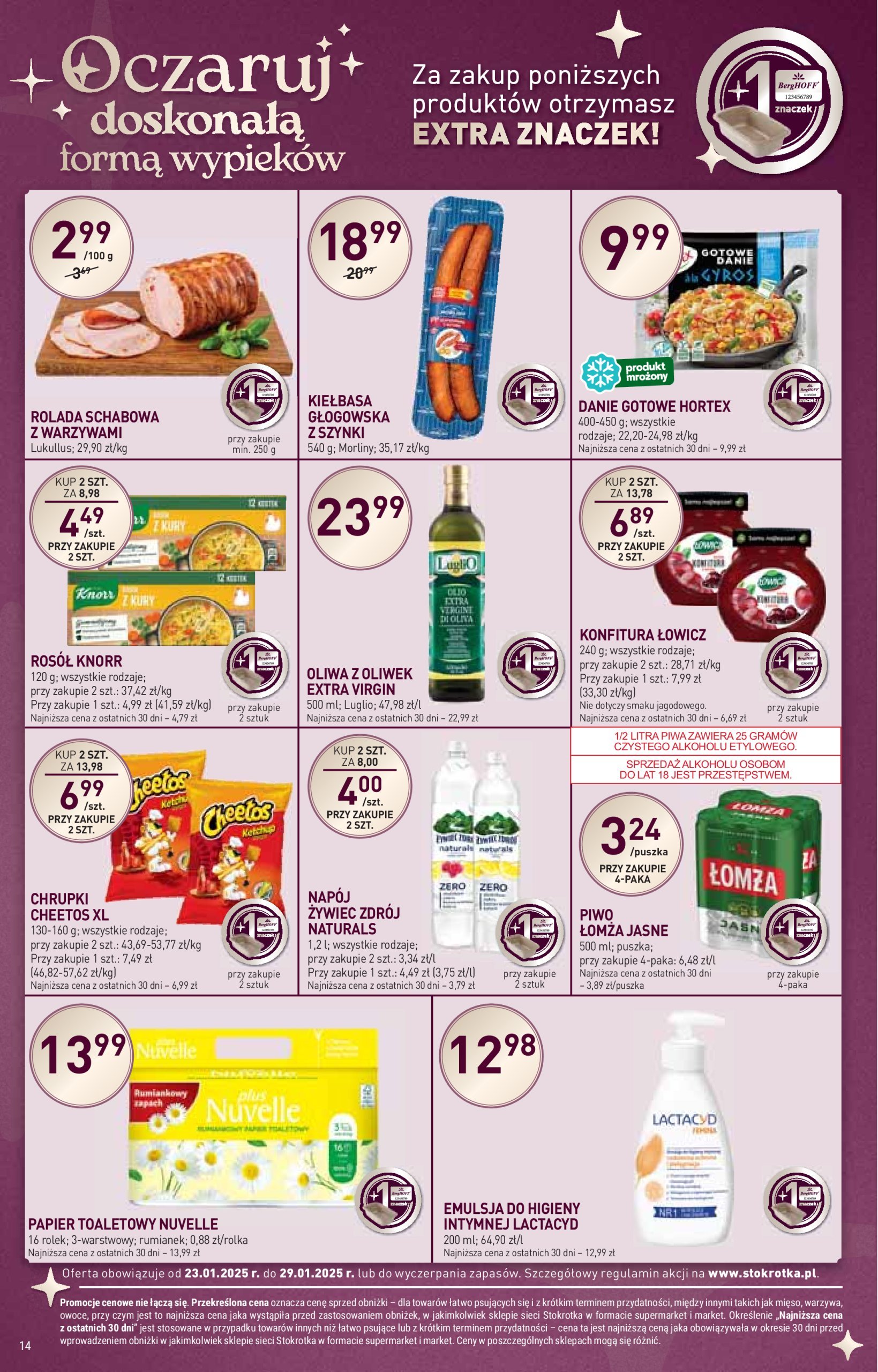 stokrotka - Stokrotka - Market gazetka ważna od 23.01. - 29.01. - page: 14