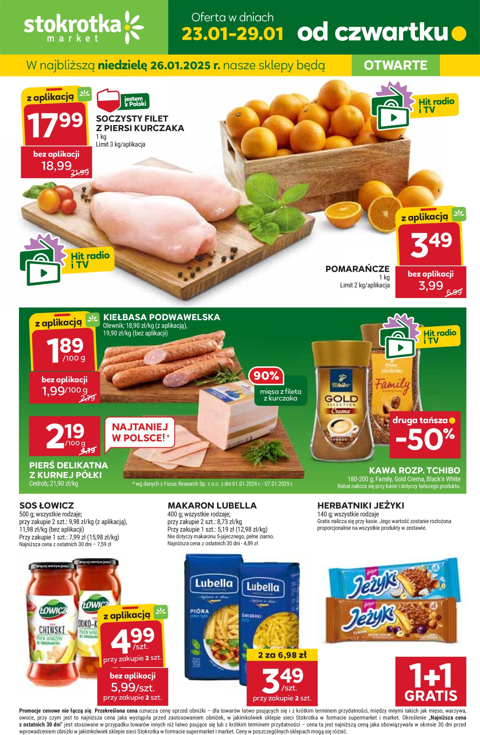 stokrotka - Stokrotka - Market gazetka ważna od 23.01. - 29.01.