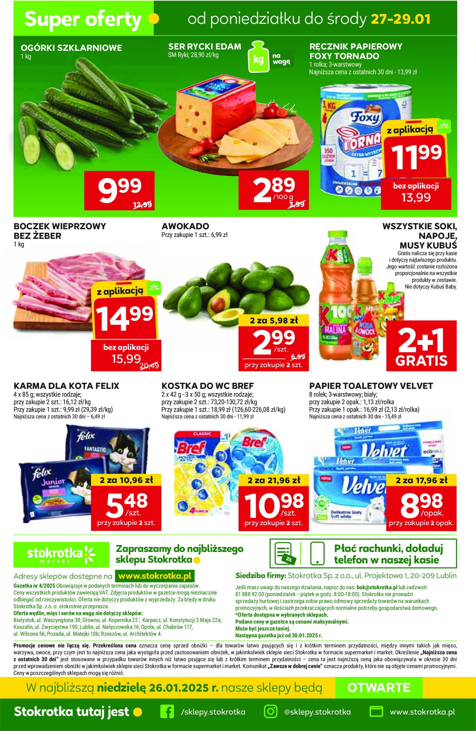 stokrotka - Stokrotka - Market Opole, Radom gazetka ważna od 23.01. - 01.02. - page: 18