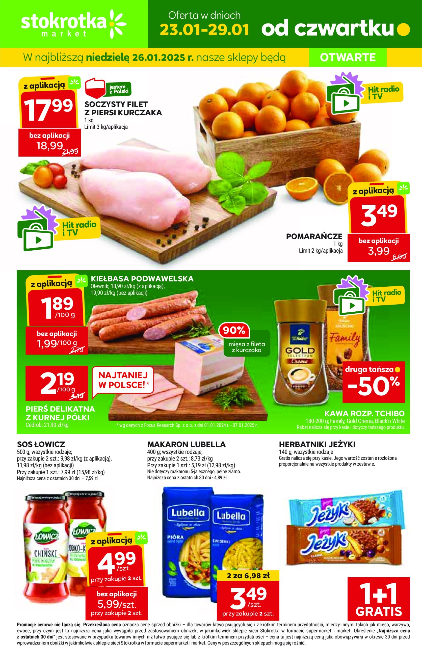 stokrotka - Stokrotka - Market Opole, Radom gazetka ważna od 23.01. - 01.02. - page: 1