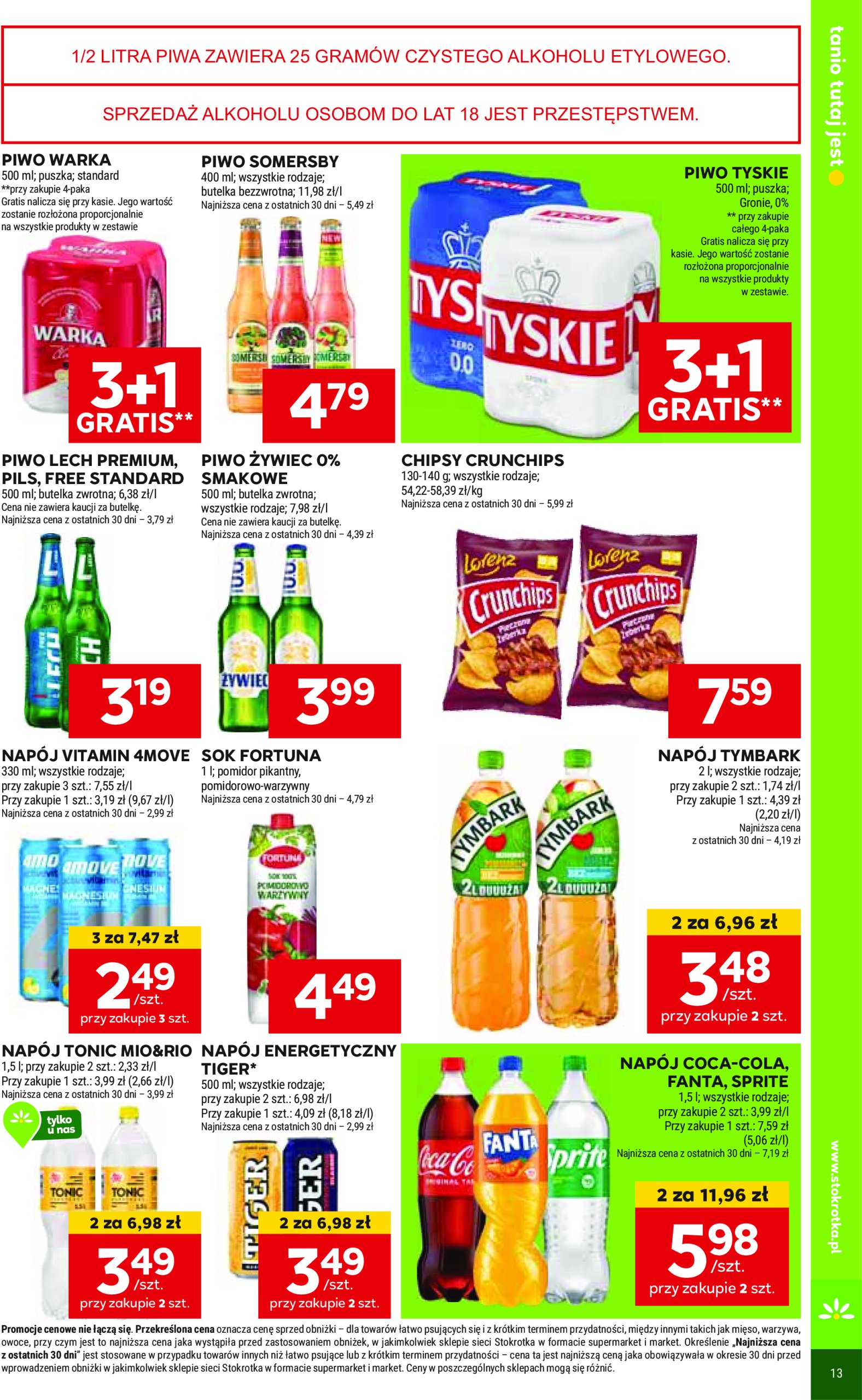 stokrotka - Stokrotka - Market Opole, Radom gazetka ważna od 23.01. - 01.02. - page: 13