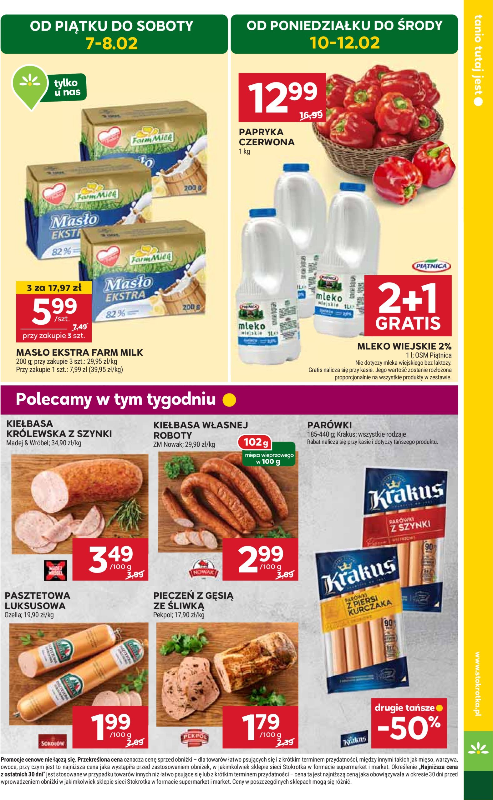 stokrotka - Stokrotka - Supermarket gazetka ważna od 06.02. - 12.02. - page: 5