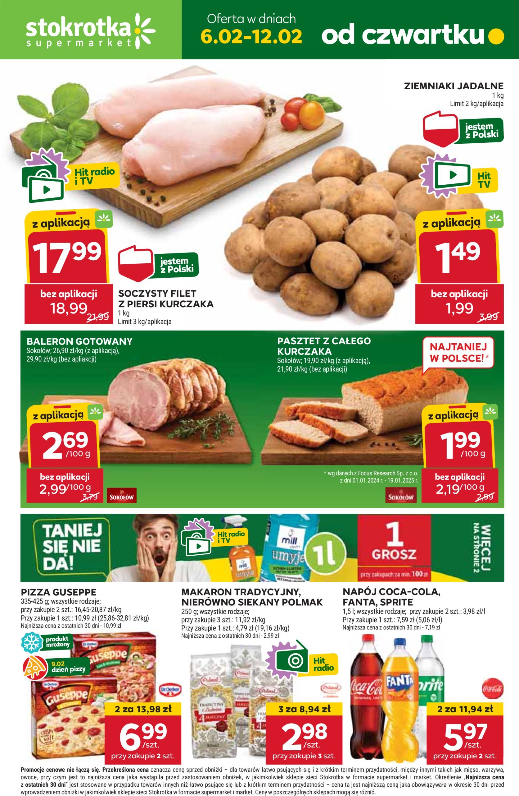 stokrotka - Stokrotka - Supermarket gazetka ważna od 06.02. - 12.02. - page: 1