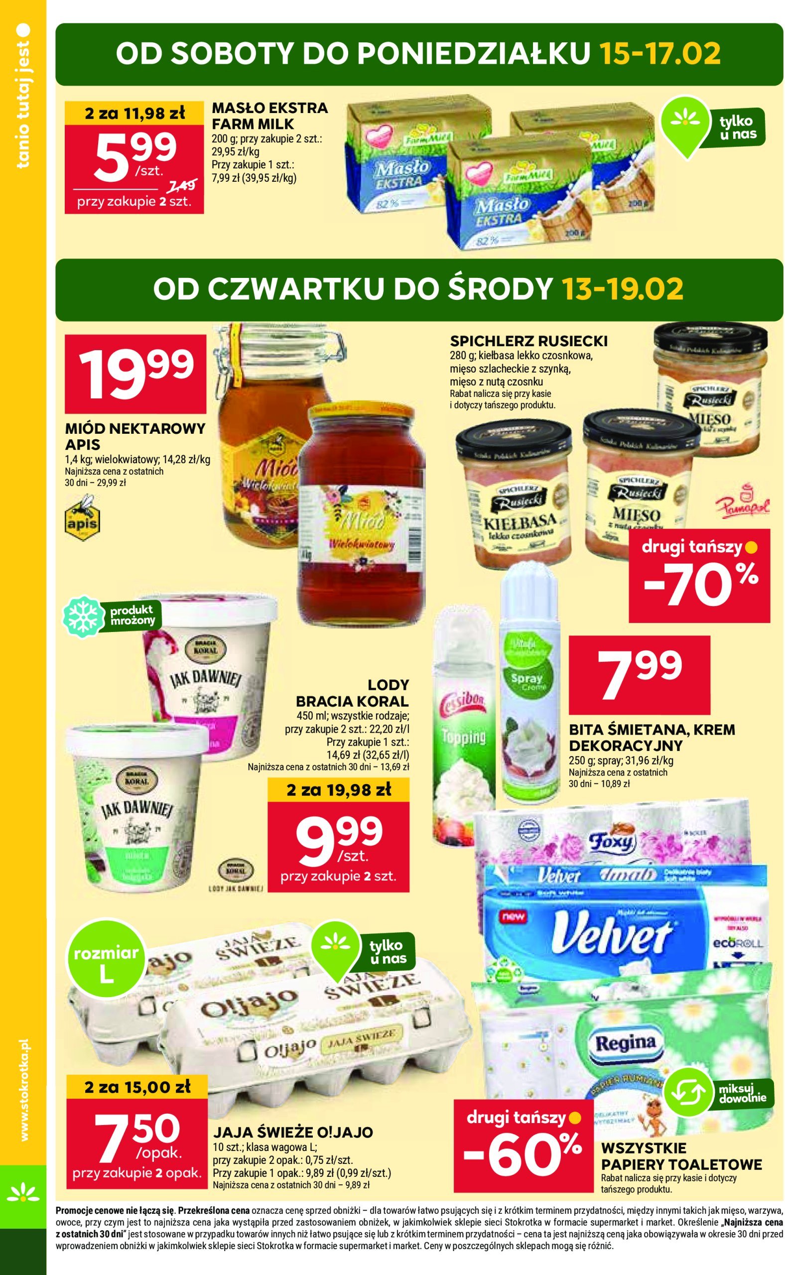 stokrotka - Stokrotka - Supermarket Opole, Radom gazetka ważna od 13.02. - 19.02. - page: 4