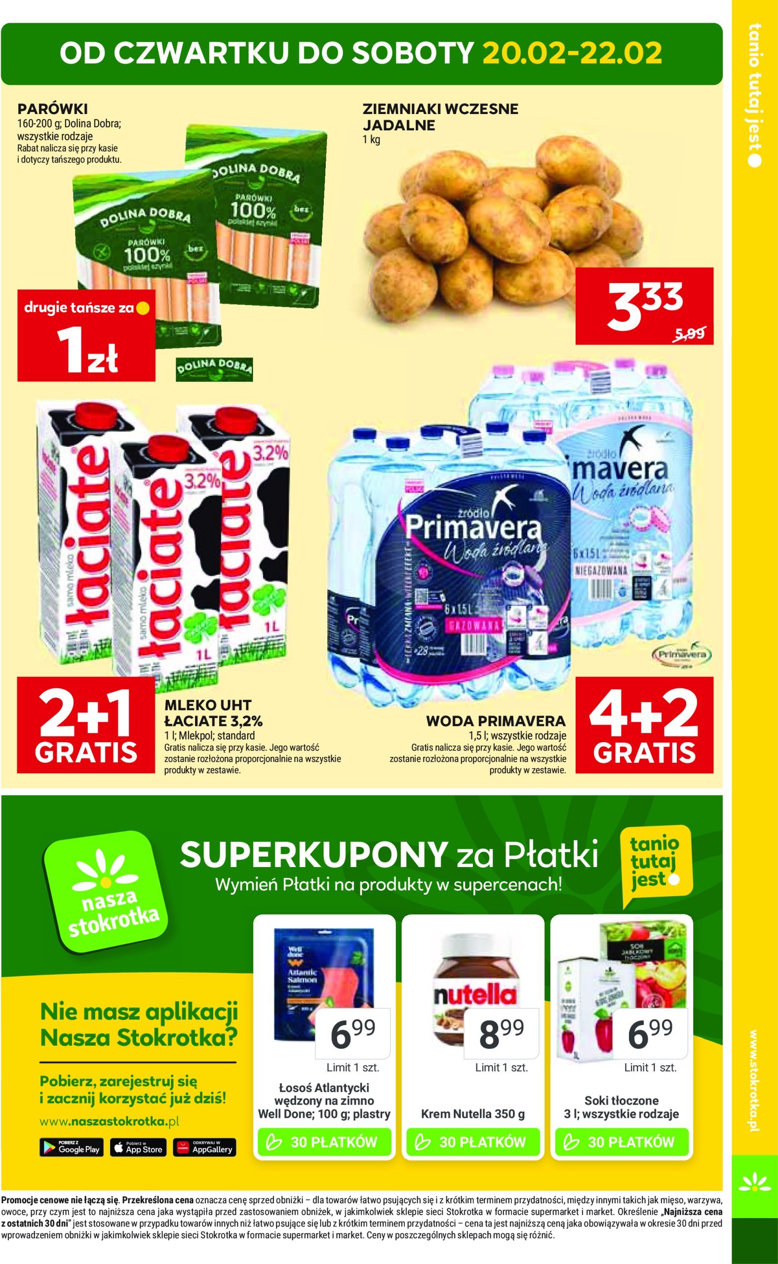 stokrotka - Stokrotka - Supermarket Opole, Radom gazetka ważna od 20.02. - 26.02. - page: 3