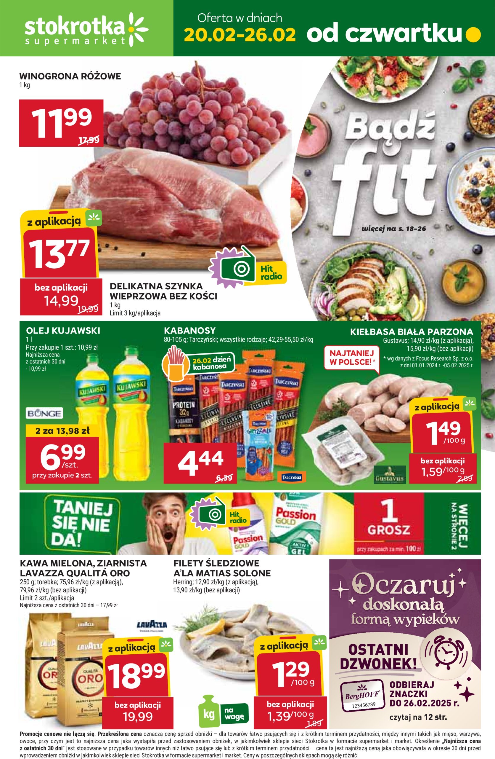 stokrotka - Stokrotka - Supermarket gazetka ważna od 20.02. - 26.02.