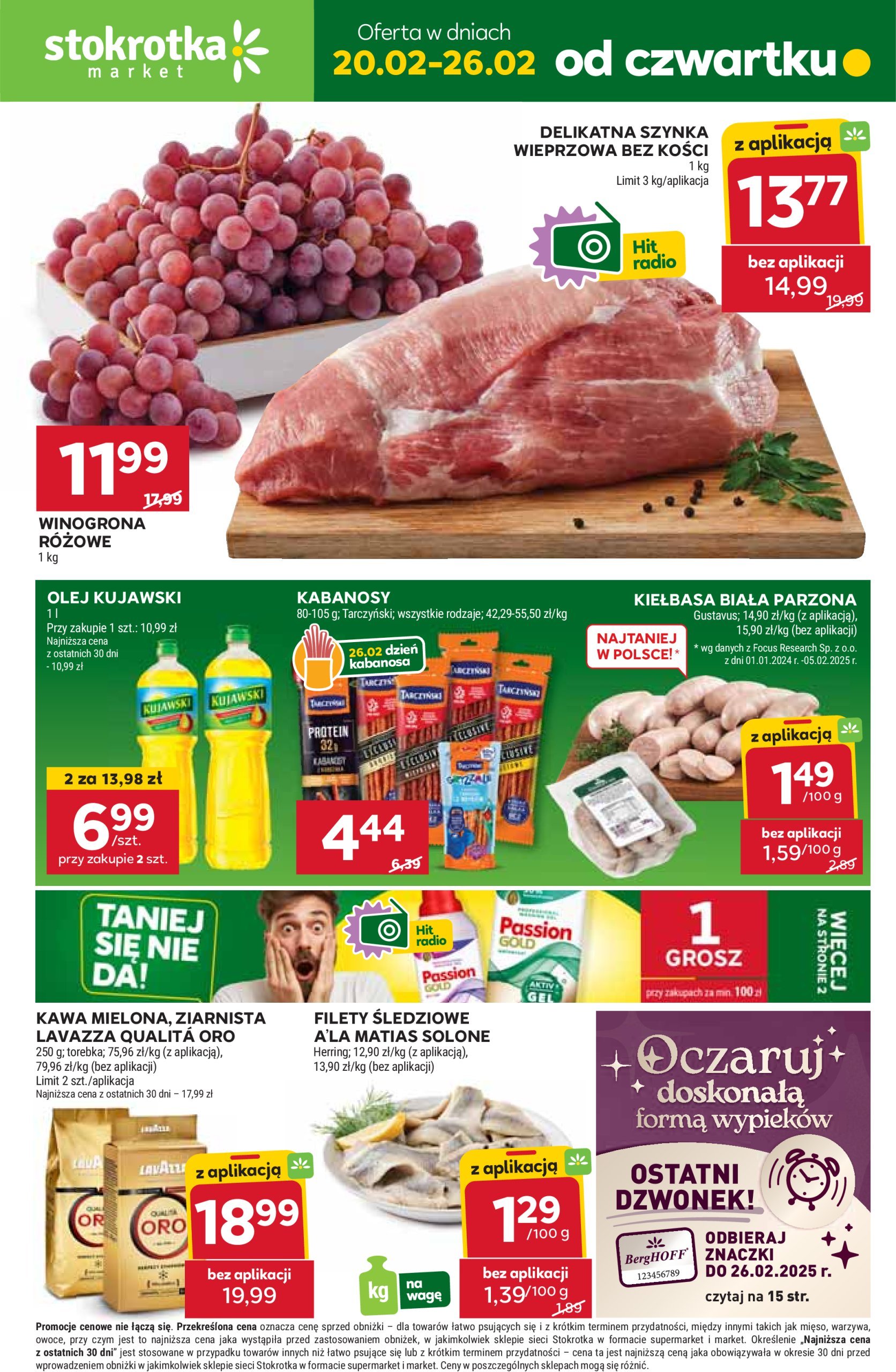 stokrotka - Stokrotka - Market gazetka ważna od 20.02. - 26.02. - page: 1