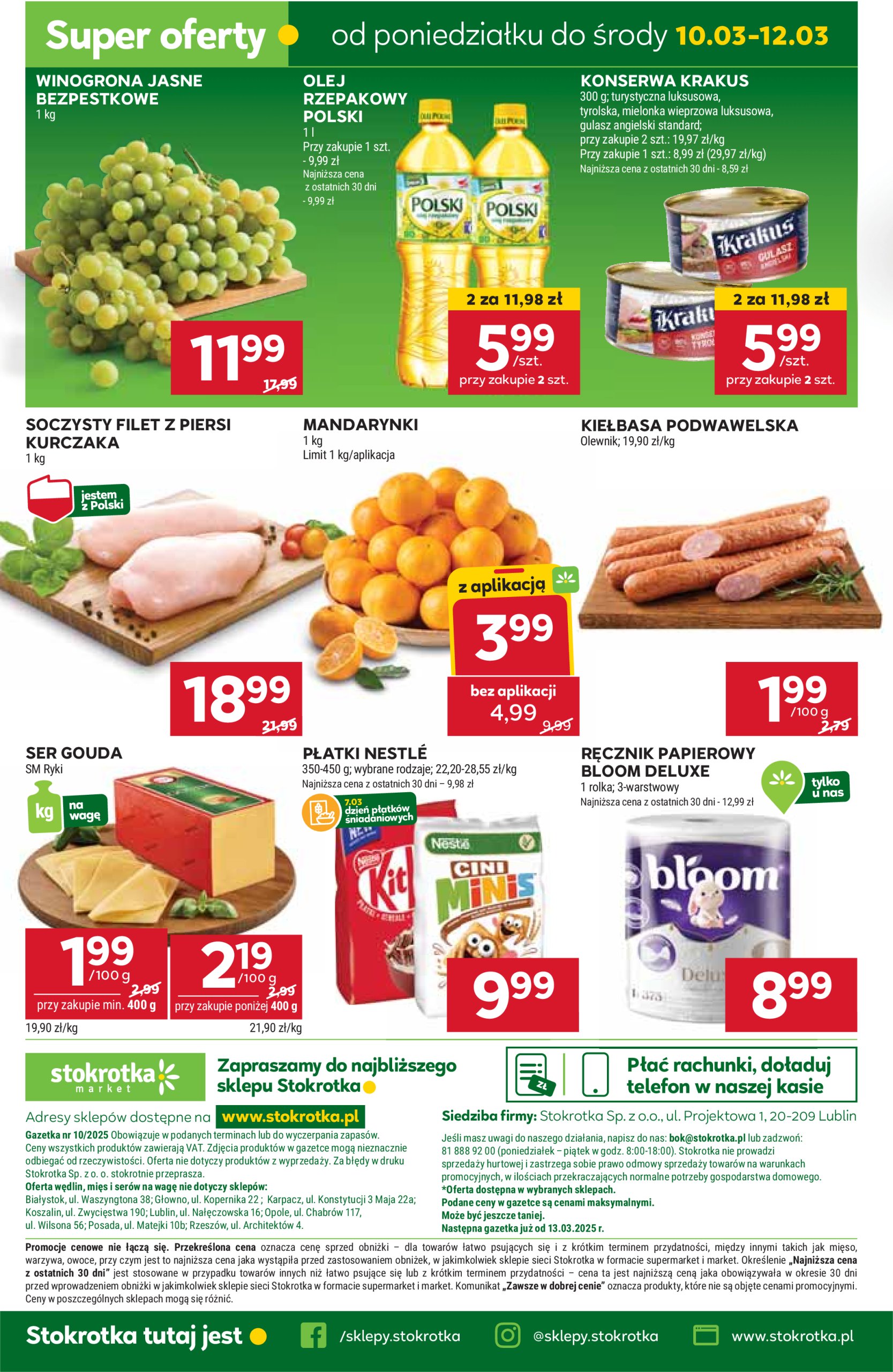 stokrotka - Stokrotka - Market Opole, Radom gazetka ważna od 06.03. - 12.03. - page: 18