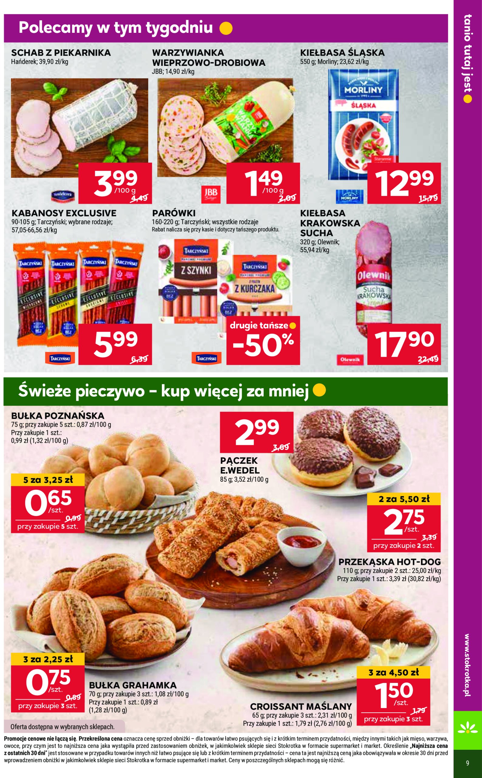 stokrotka - Stokrotka - Supermarket gazetka ważna od 13.03. - 19.03. - page: 9