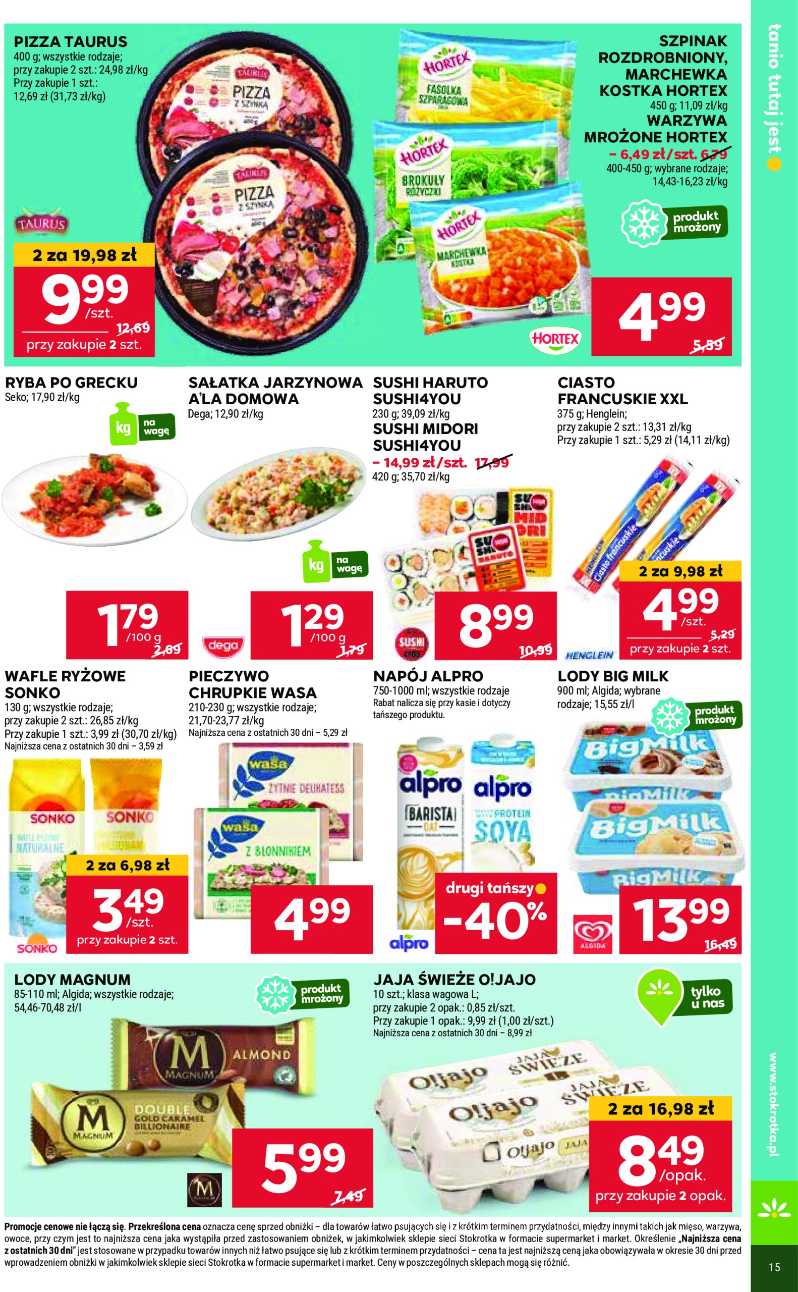 stokrotka - Stokrotka - Supermarket gazetka ważna od 13.03. - 19.03. - page: 15