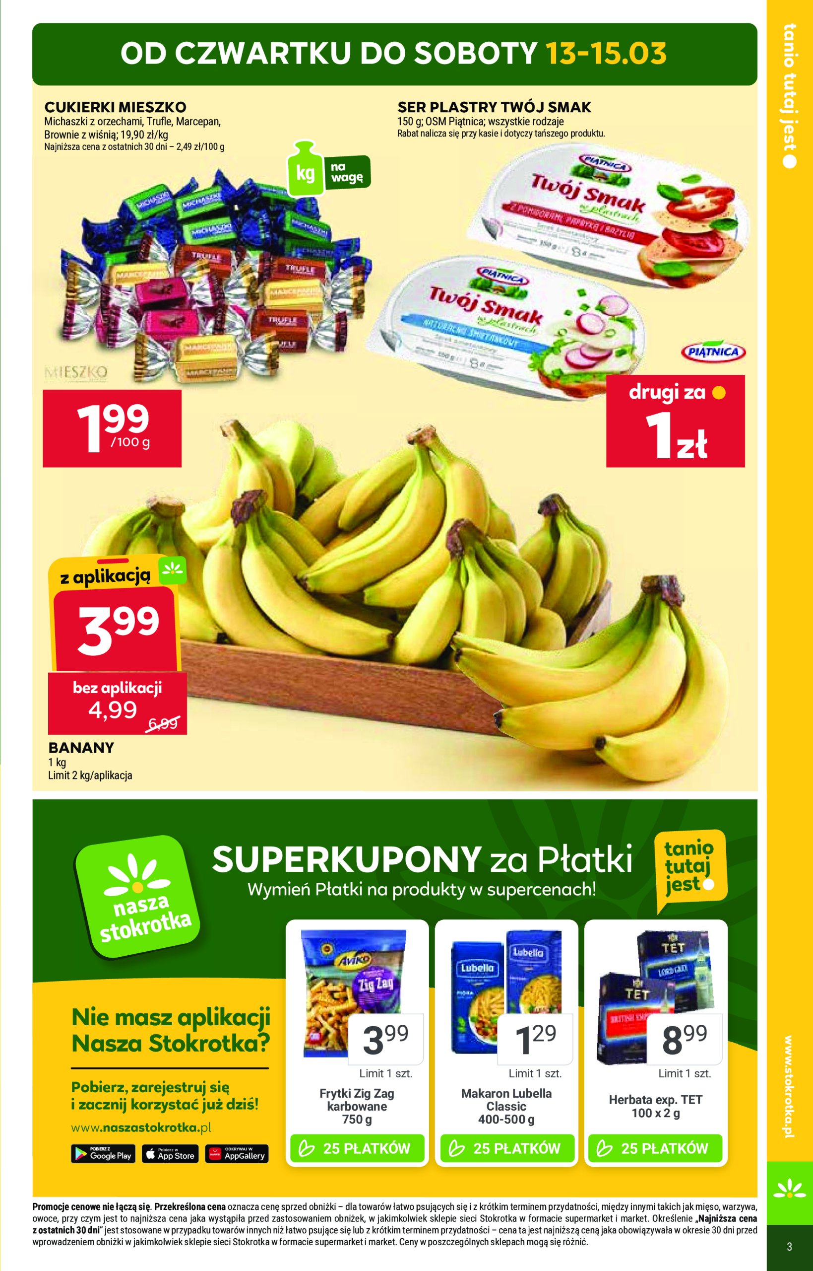 stokrotka - Stokrotka - Supermarket gazetka ważna od 13.03. - 19.03. - page: 3