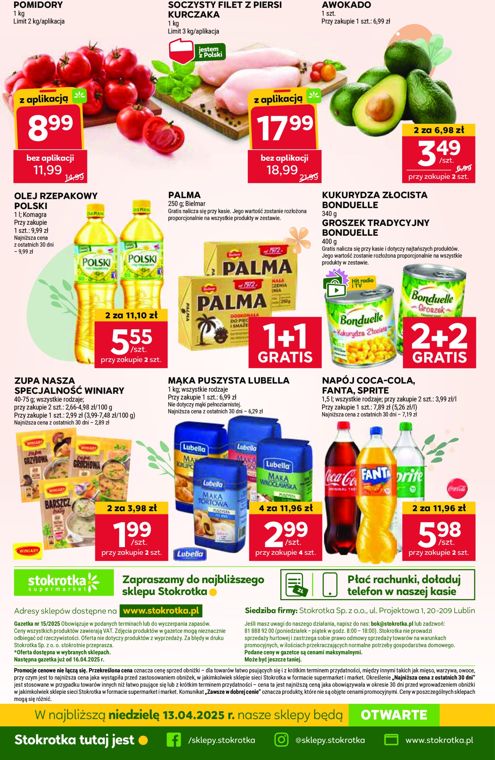 stokrotka - Stokrotka - Supermarket gazetka ważna od 10.04. - 15.04. - page: 43