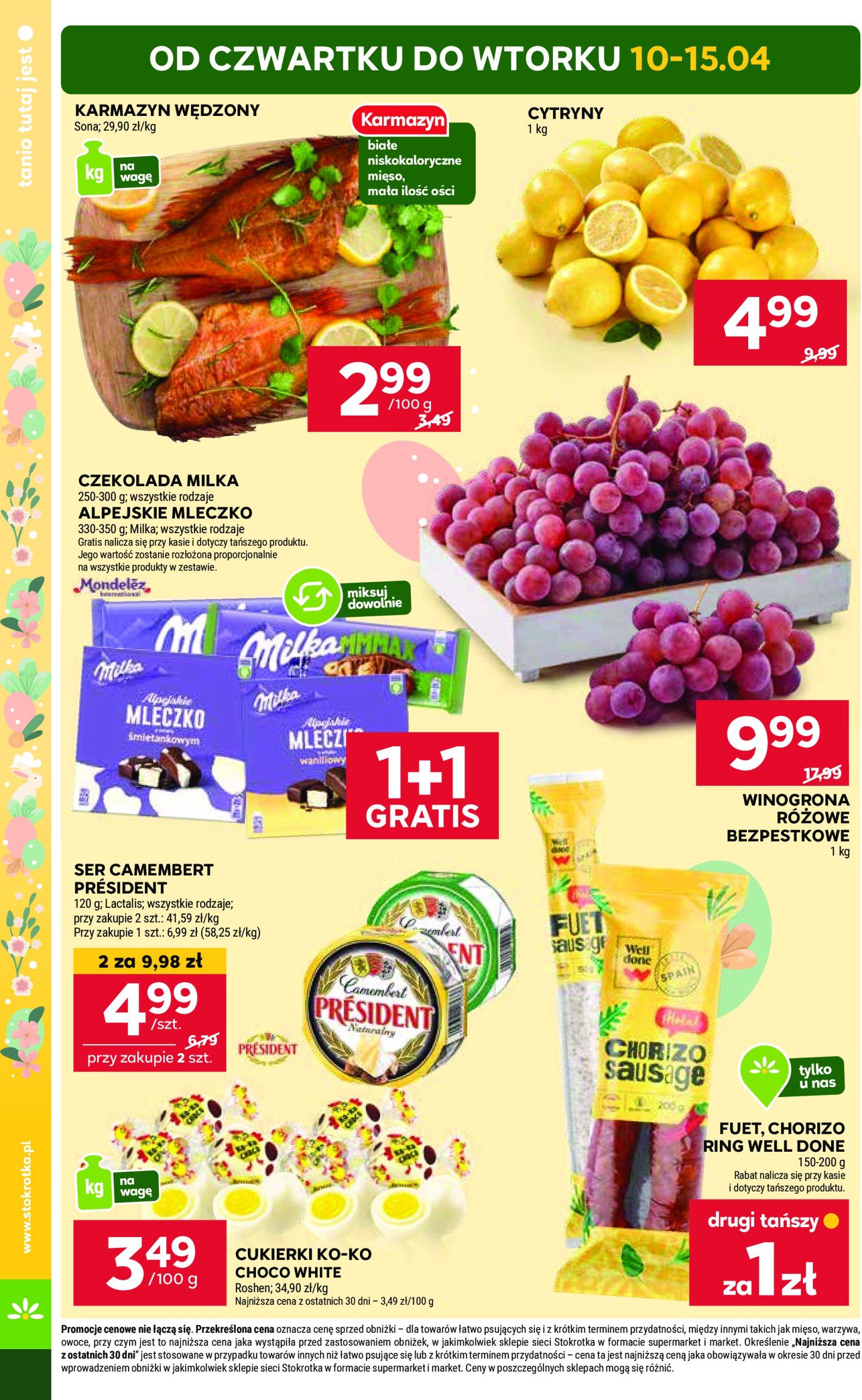 stokrotka - Stokrotka - Supermarket gazetka ważna od 10.04. - 15.04. - page: 2