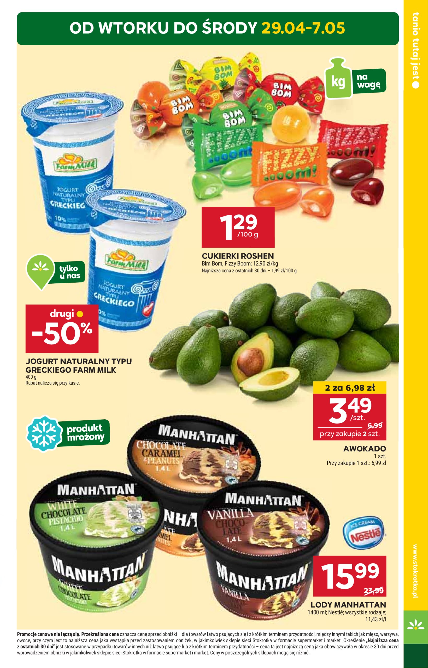 stokrotka - Stokrotka - Supermarket gazetka ważna od 29.04. - 07.05. - page: 3 stokrotka - Stokrotka - Supermarket gazetka ważna od 29.04. - 07.05. - page: 3