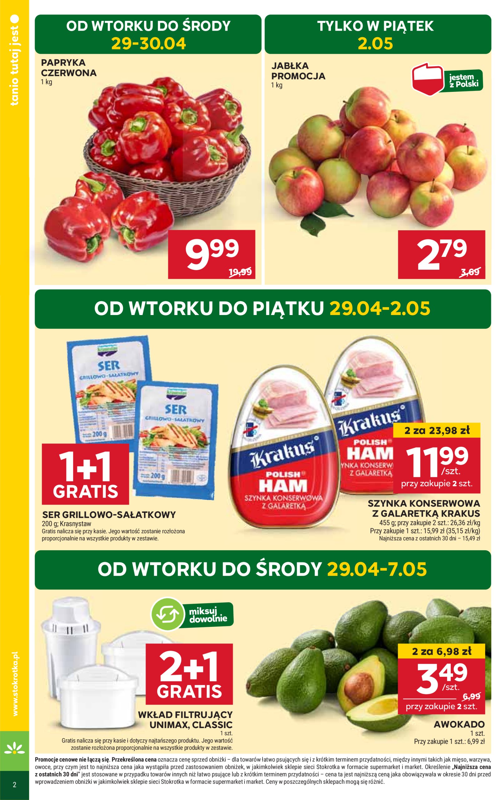 stokrotka - Stokrotka - Market gazetka ważna od 29.04. - 07.05. - page: 2