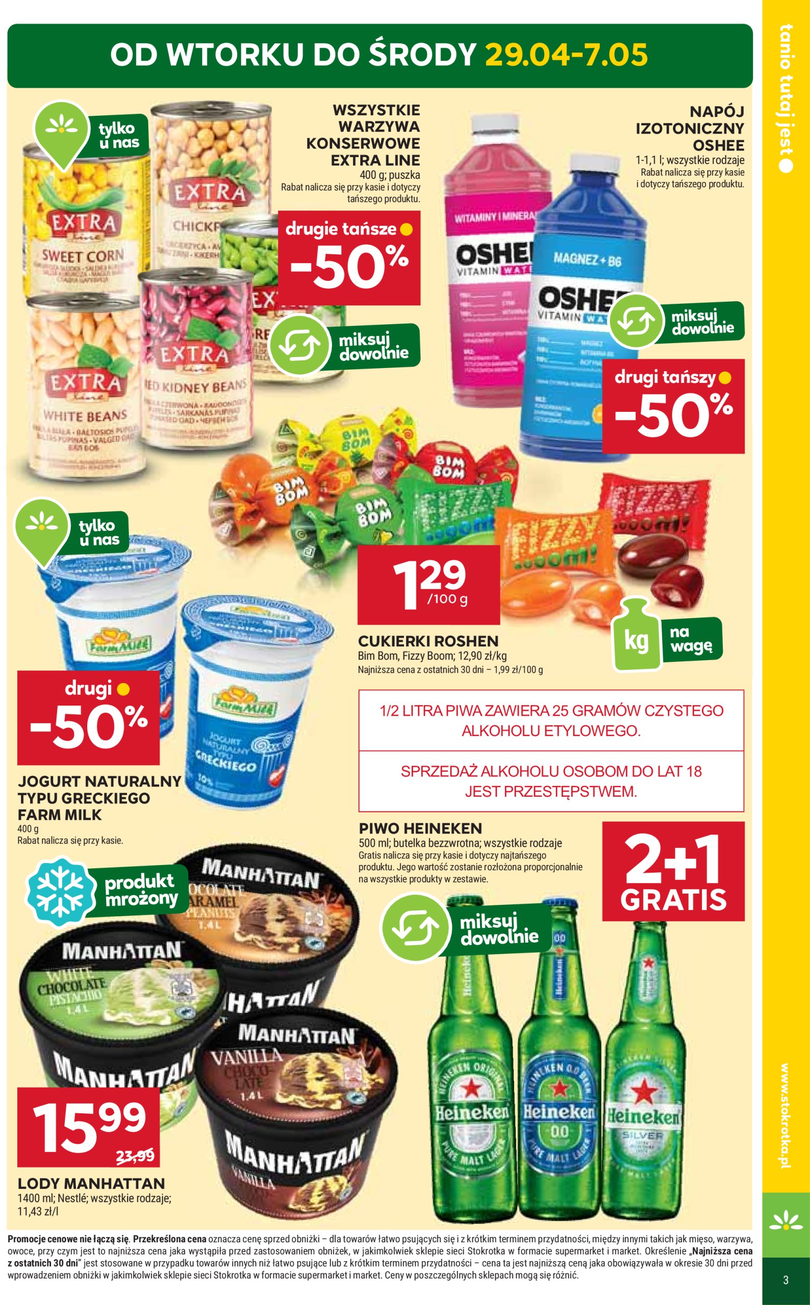 stokrotka - Stokrotka - Market gazetka ważna od 29.04. - 07.05. - page: 3