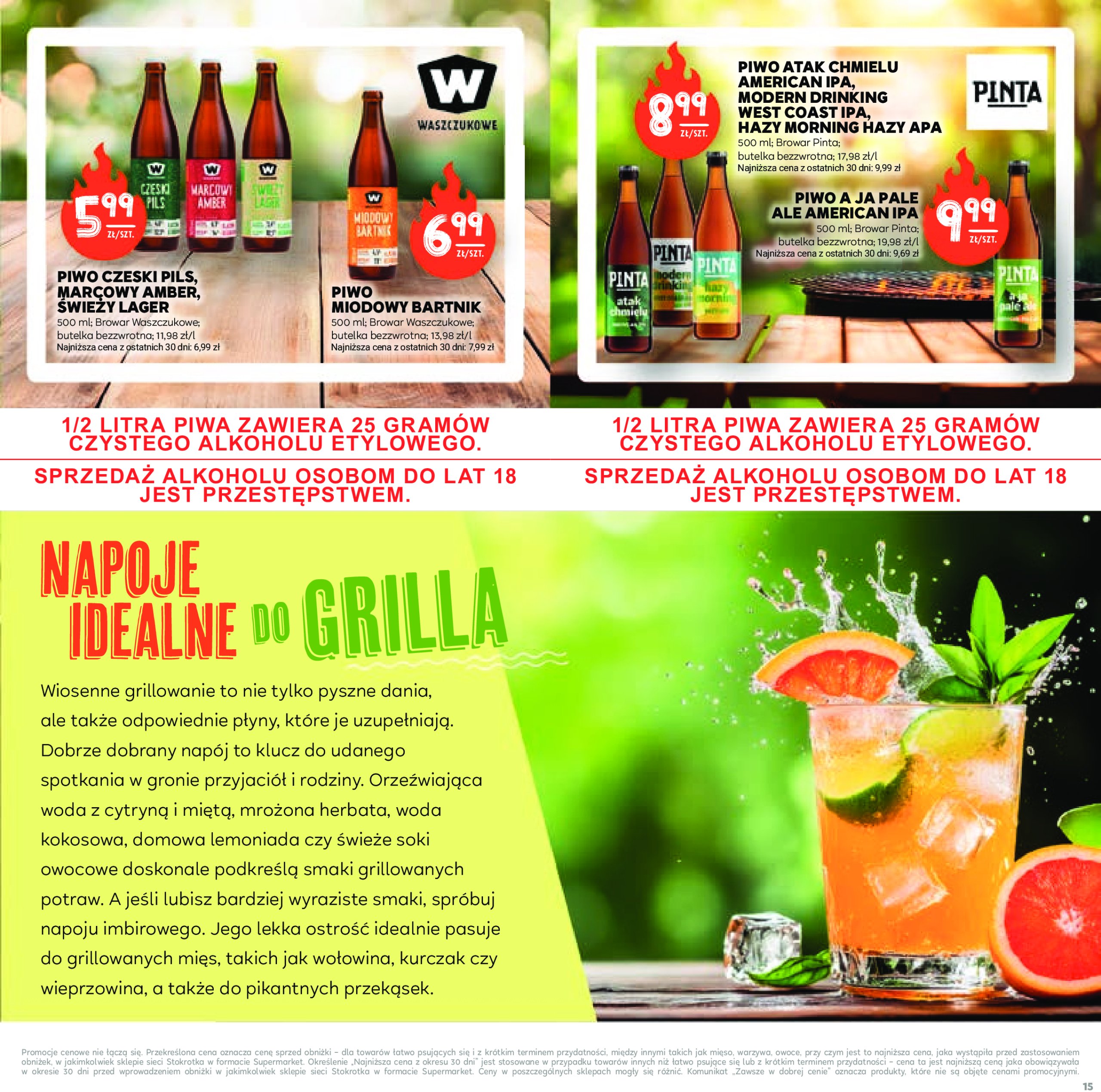 stokrotka - Stokrotka - Czas na Grill gazetka ważna od 29.04. - 14.05. - page: 15 stokrotka - Stokrotka - Czas na Grill gazetka ważna od 29.04. - 14.05. - page: 15