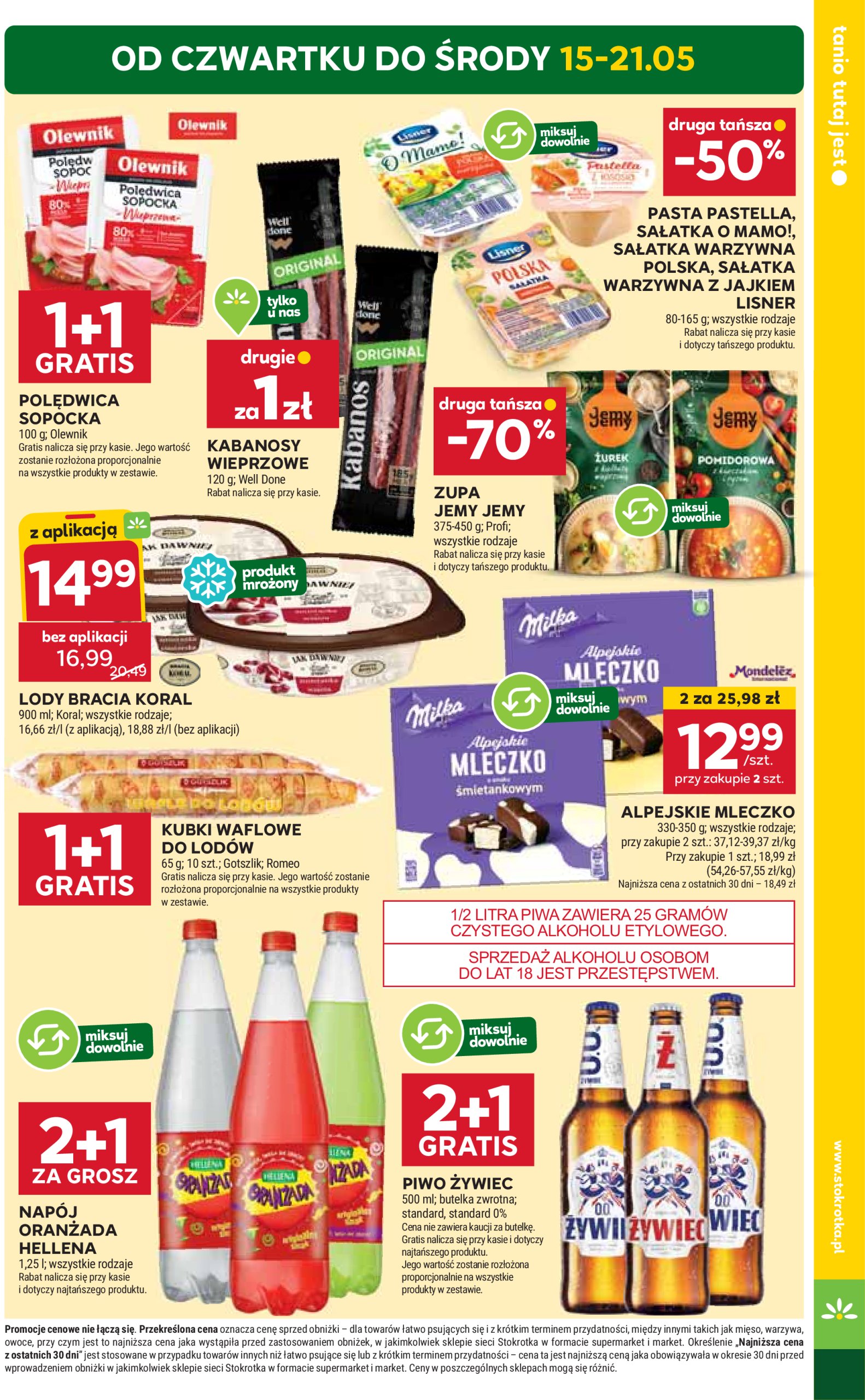 stokrotka - Stokrotka - Supermarket gazetka ważna od 15.05. - 21.05. - page: 3 stokrotka - Stokrotka - Supermarket gazetka ważna od 15.05. - 21.05. - page: 3