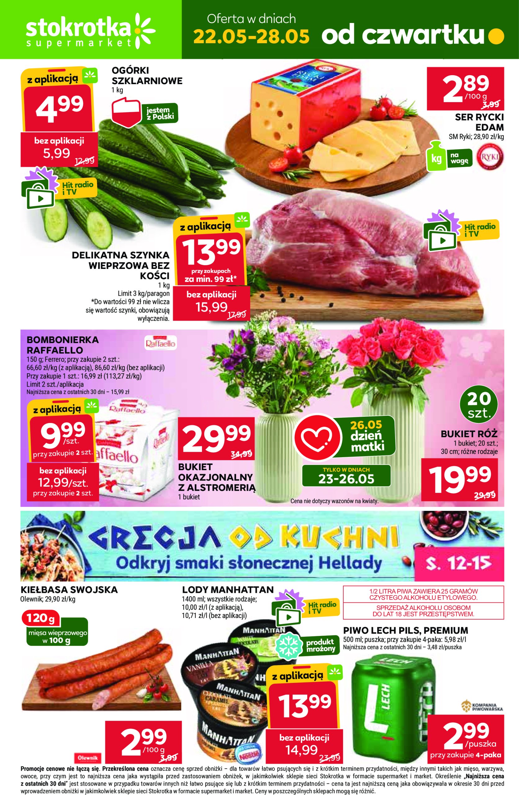 stokrotka - Stokrotka - Supermarket gazetka ważna od 22.05. - 28.05.