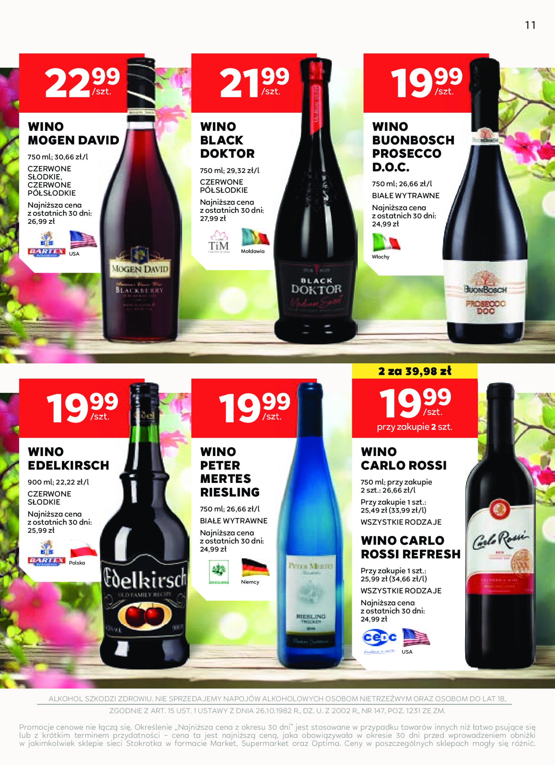 stokrotka - Stokrotka - W dobrym Smaku gazetka ważna od 22.05. - 16.06. - page: 11