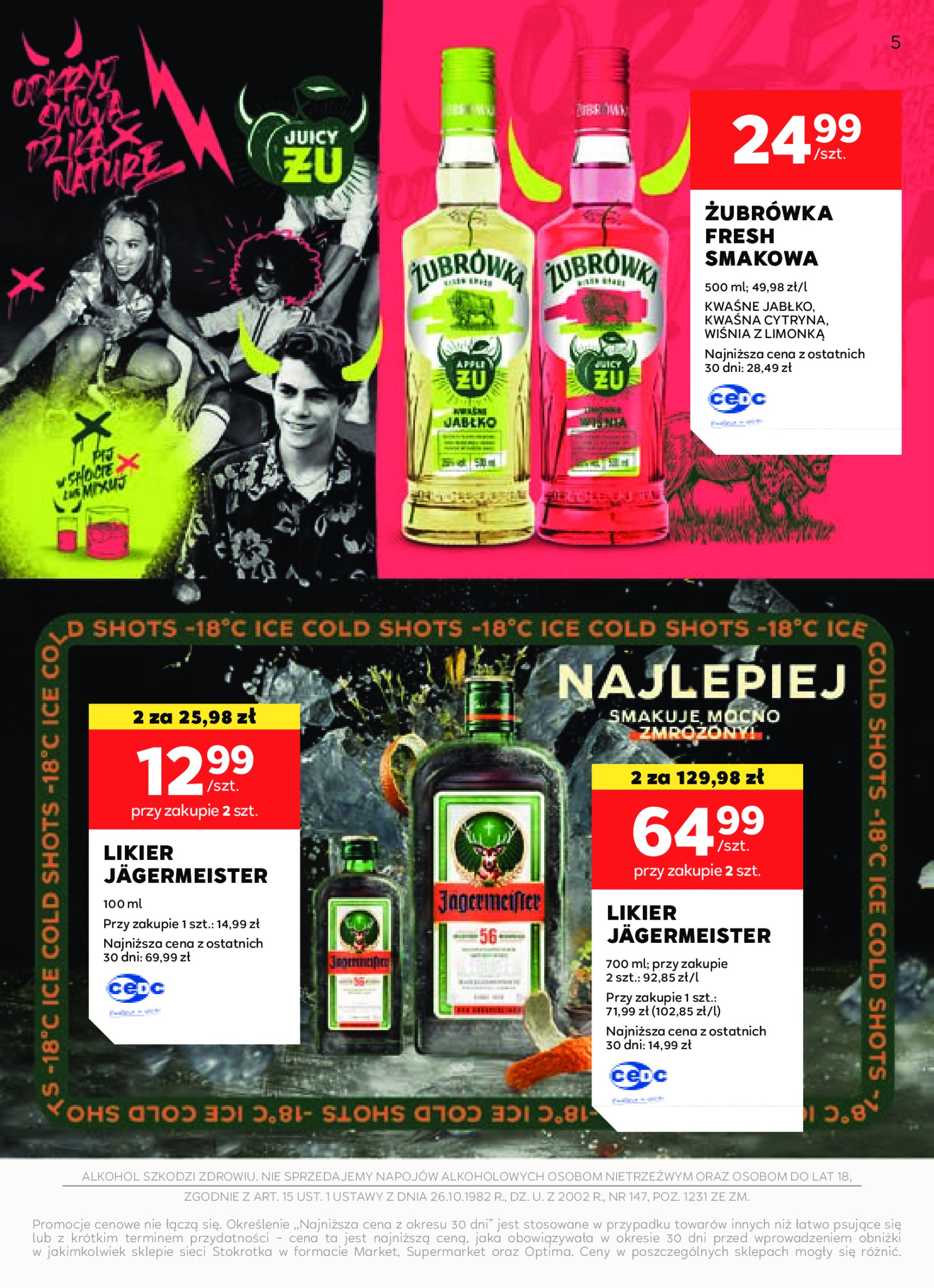 stokrotka - Stokrotka - W dobrym Smaku gazetka ważna od 22.05. - 16.06. - page: 5