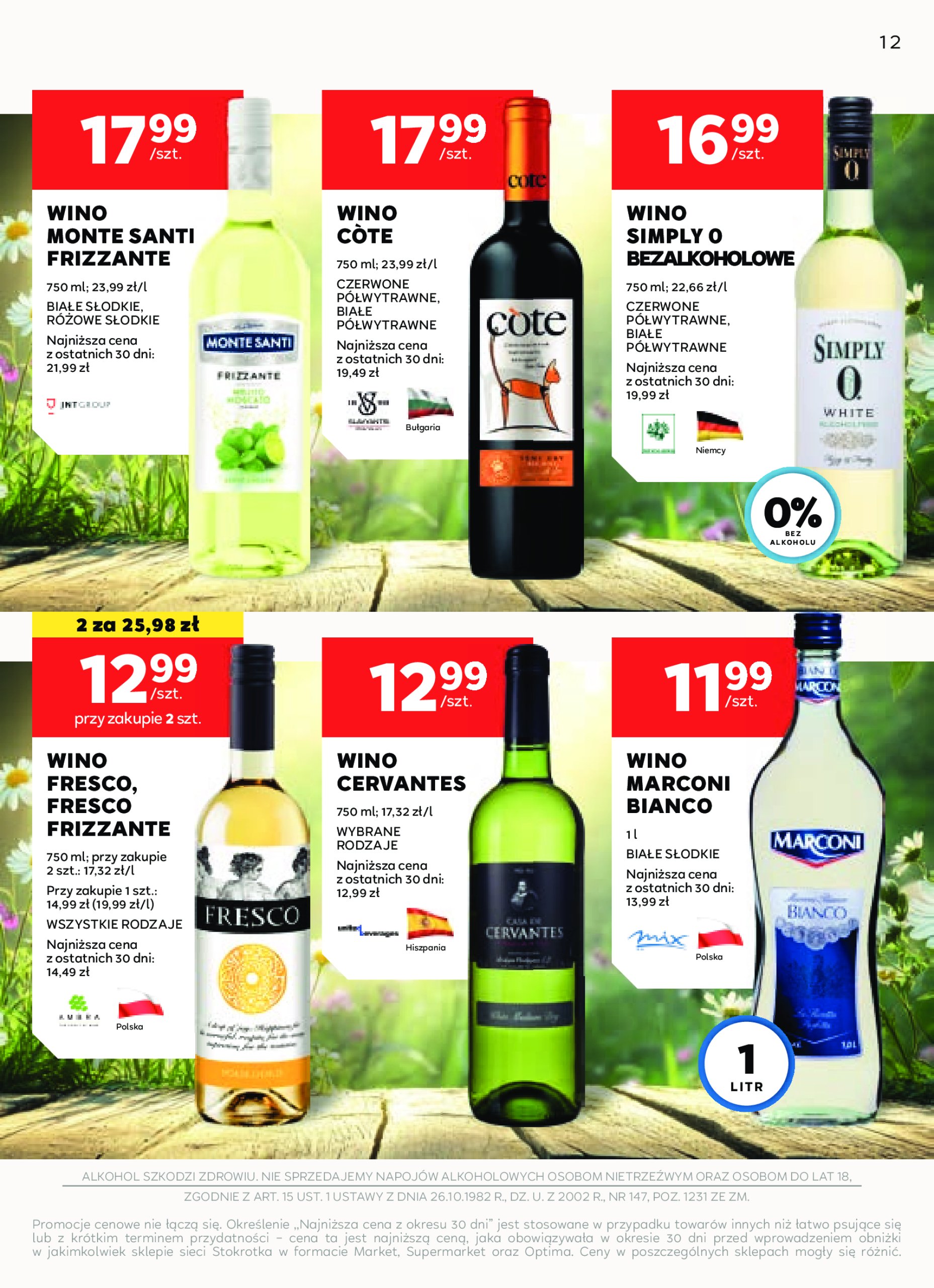 stokrotka - Stokrotka - W dobrym Smaku gazetka ważna od 22.05. - 16.06. - page: 12